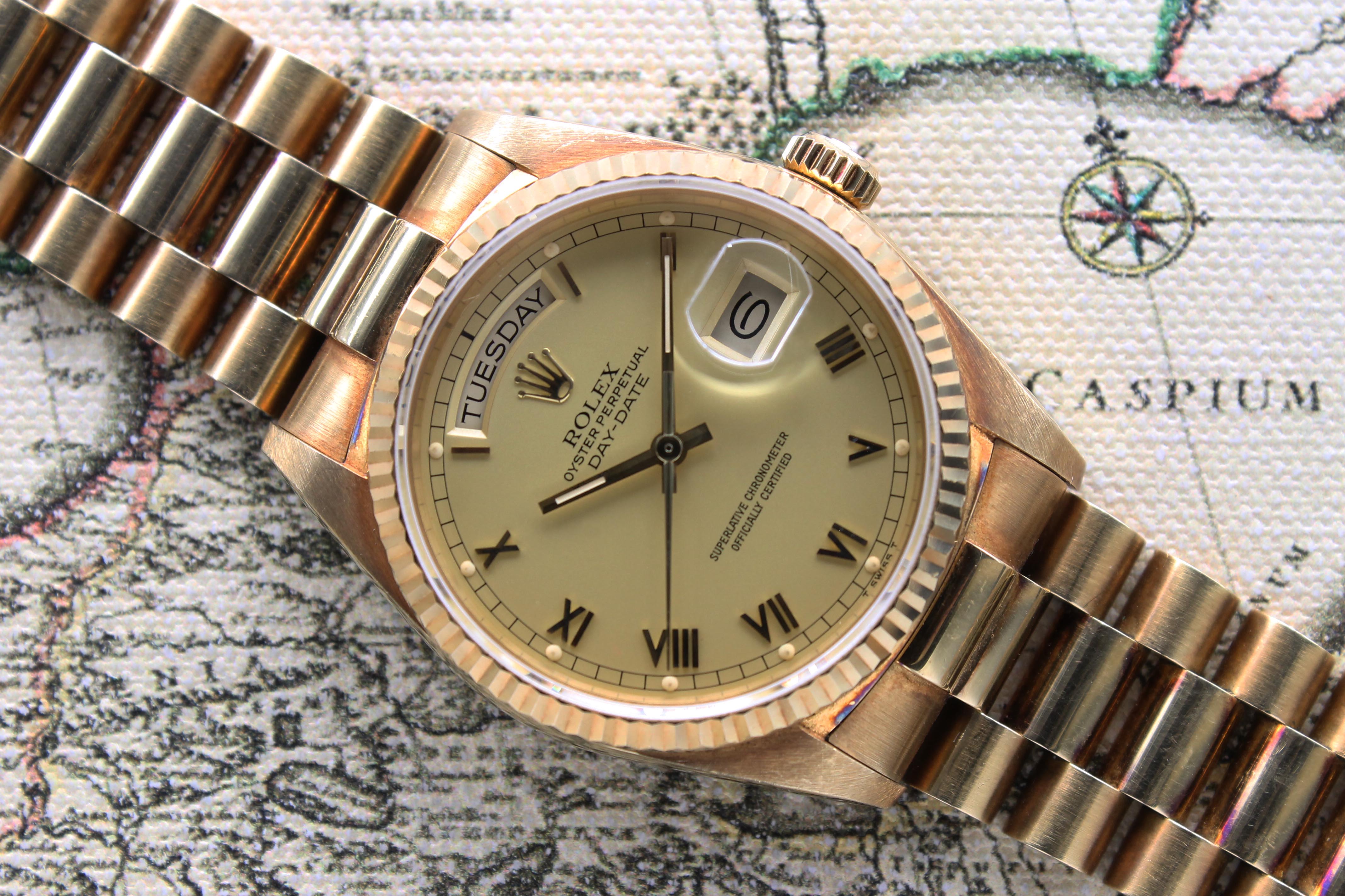 Rolex Day Date Ref. 18038 Year 1986 (Full Set)