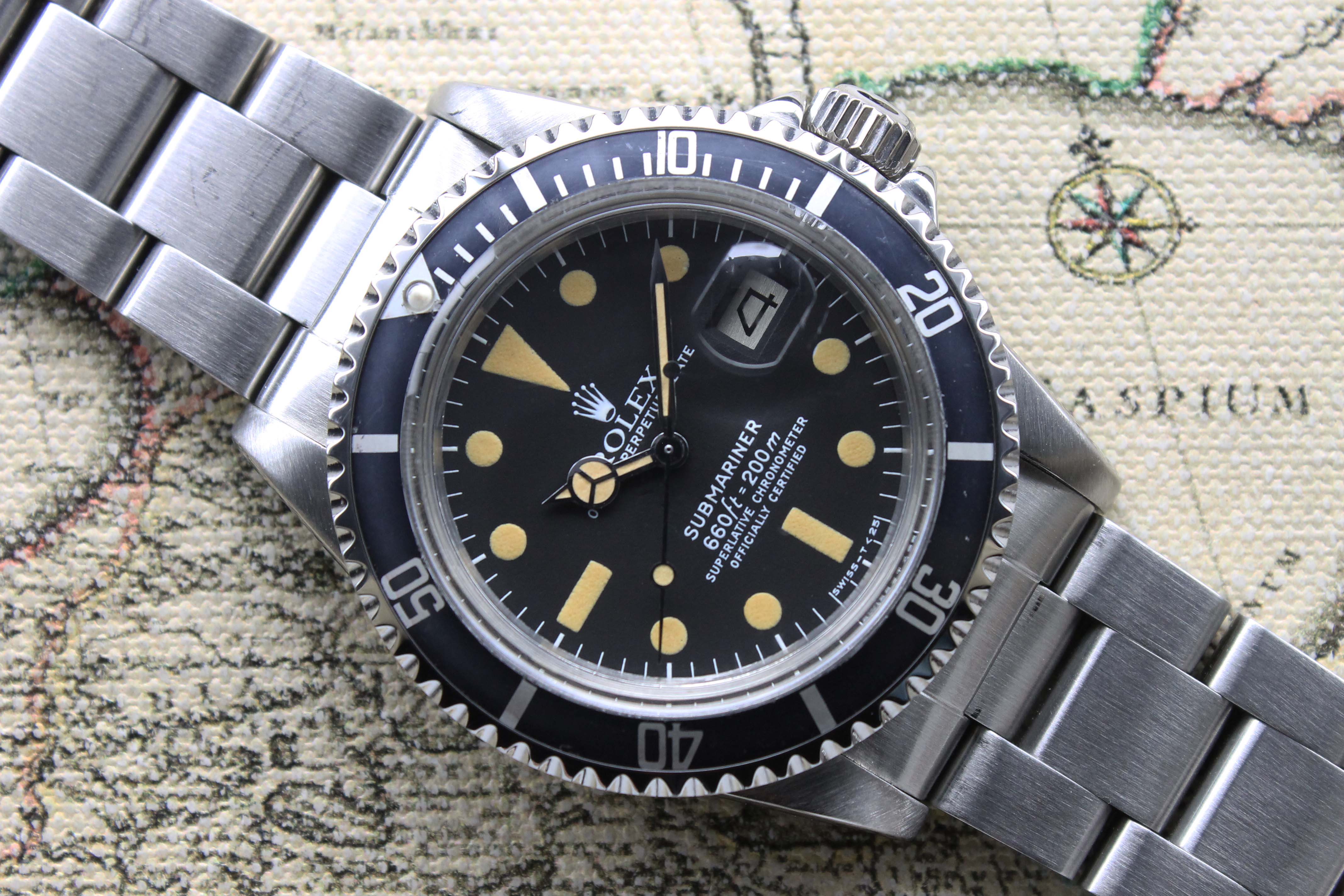 1979 Rolex Submariner MK1 Pumpkin Patina Ref. 1680