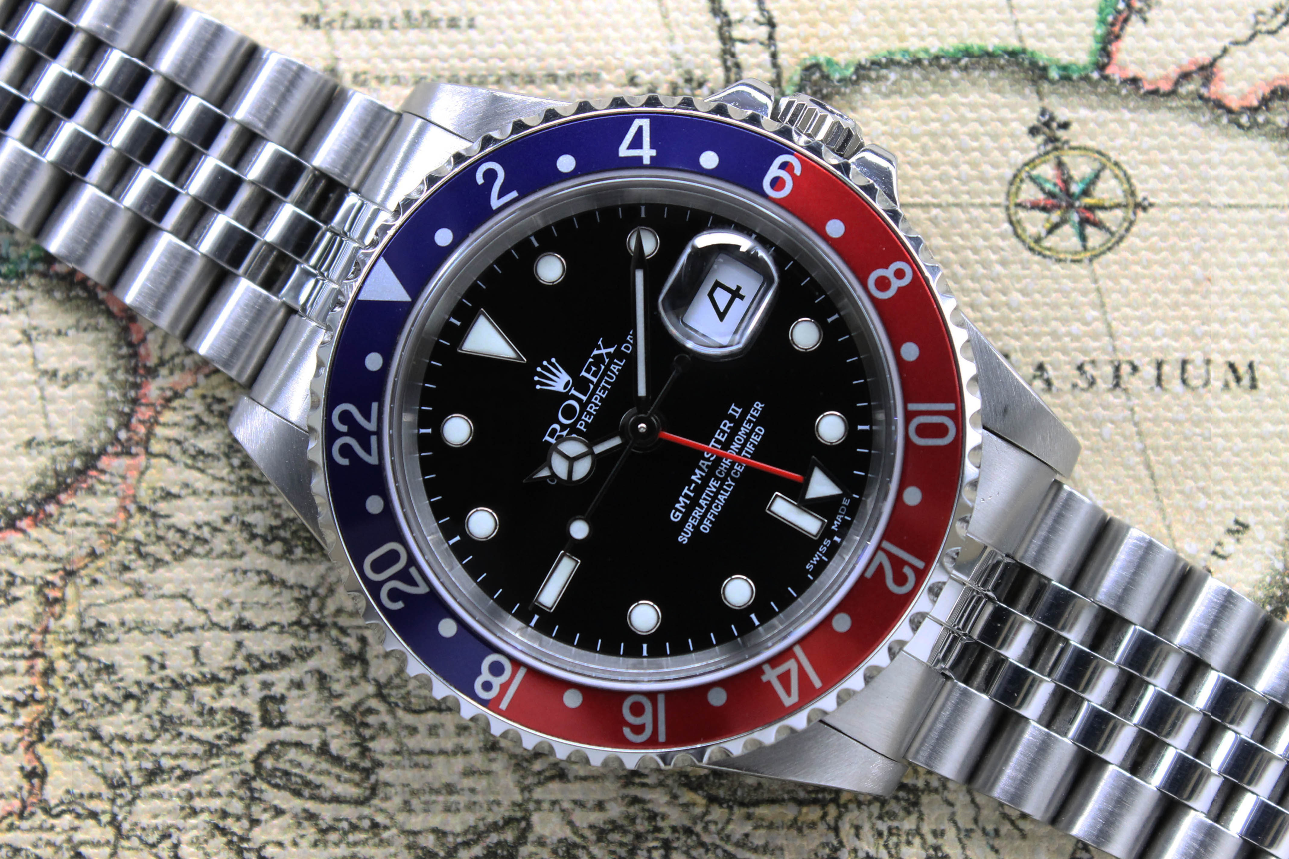 2003 Rolex GMT Master II Ref. 16710 (Full Set)