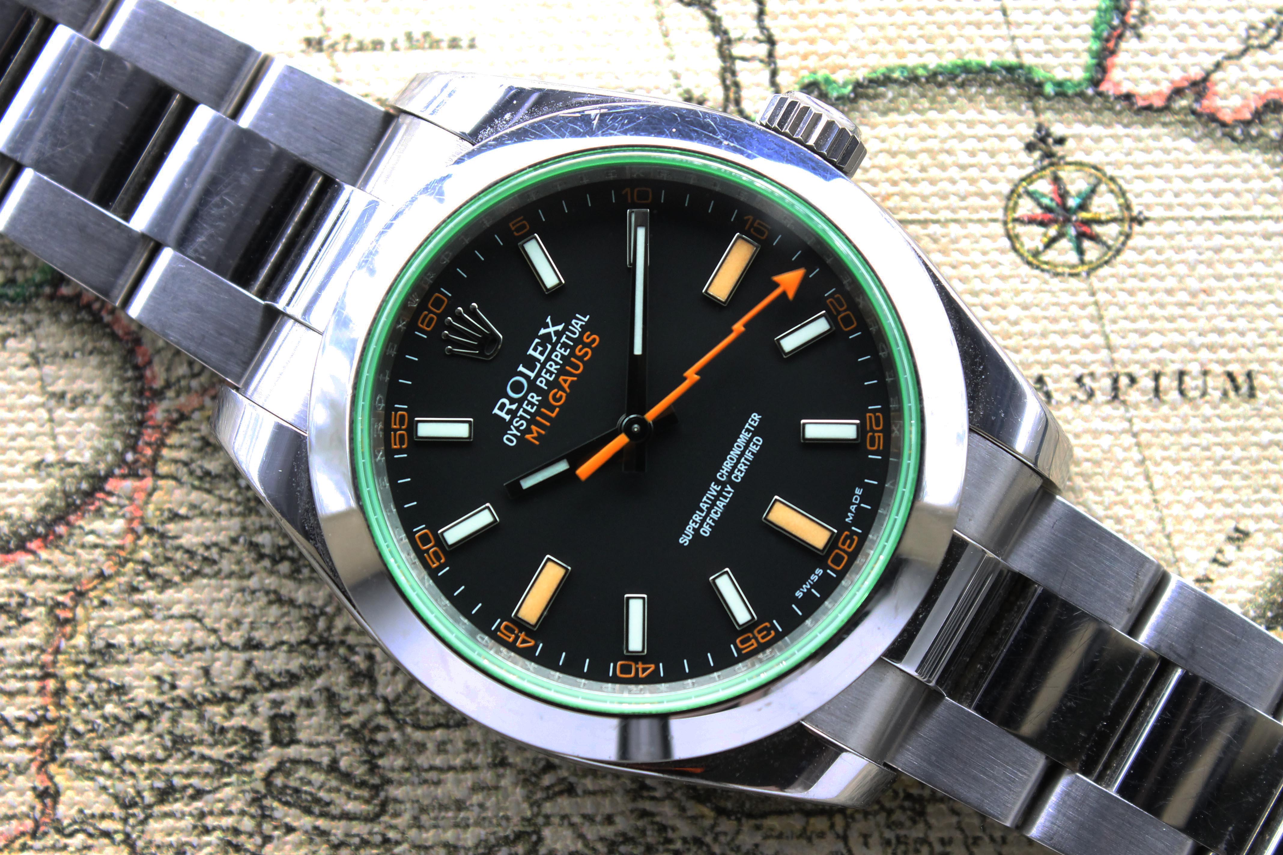 Rolex Milgauss Ref. 116400GV Year 2009 (Full Set)