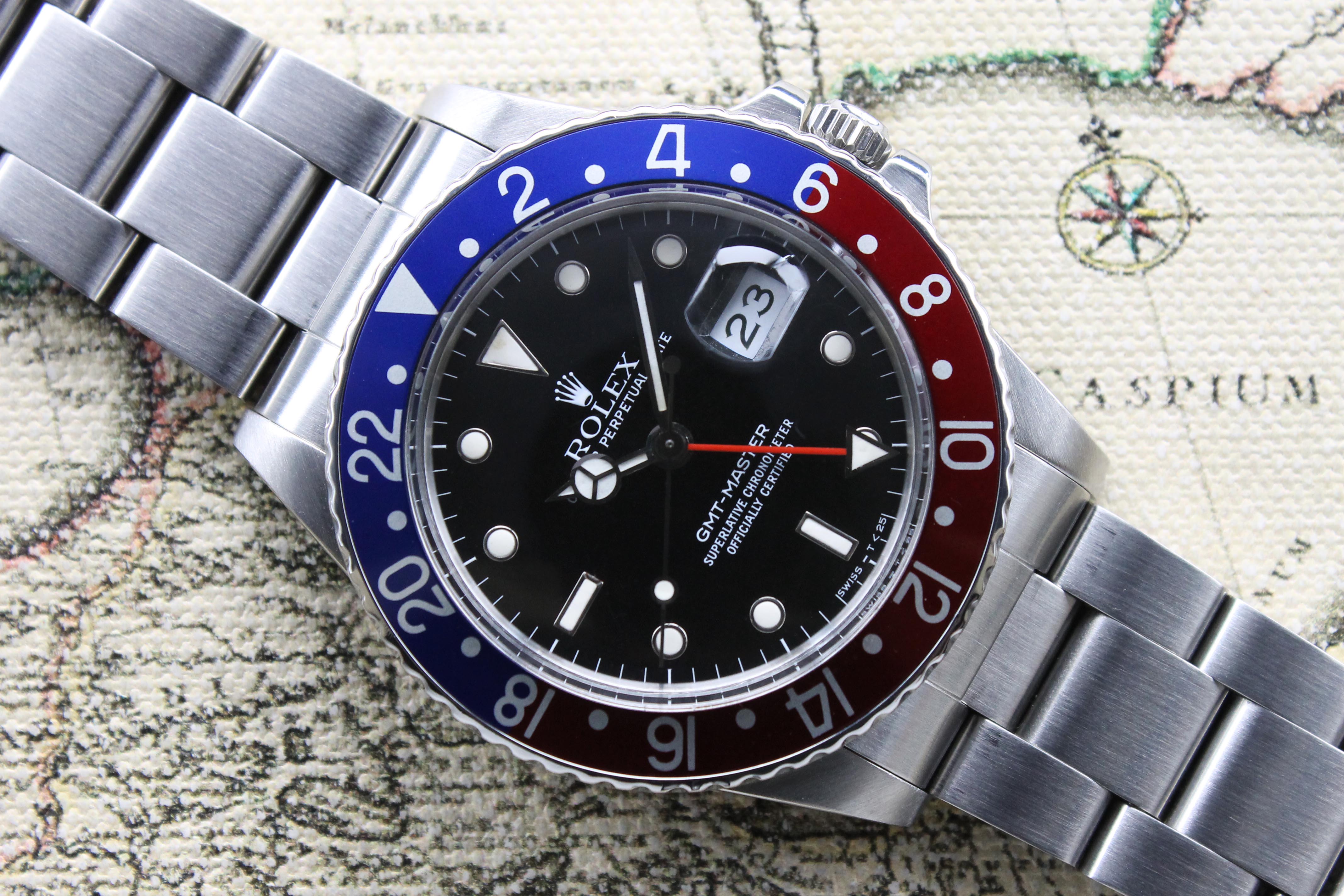 1988 Rolex GMT Master Ref. 16750 (with Papers)