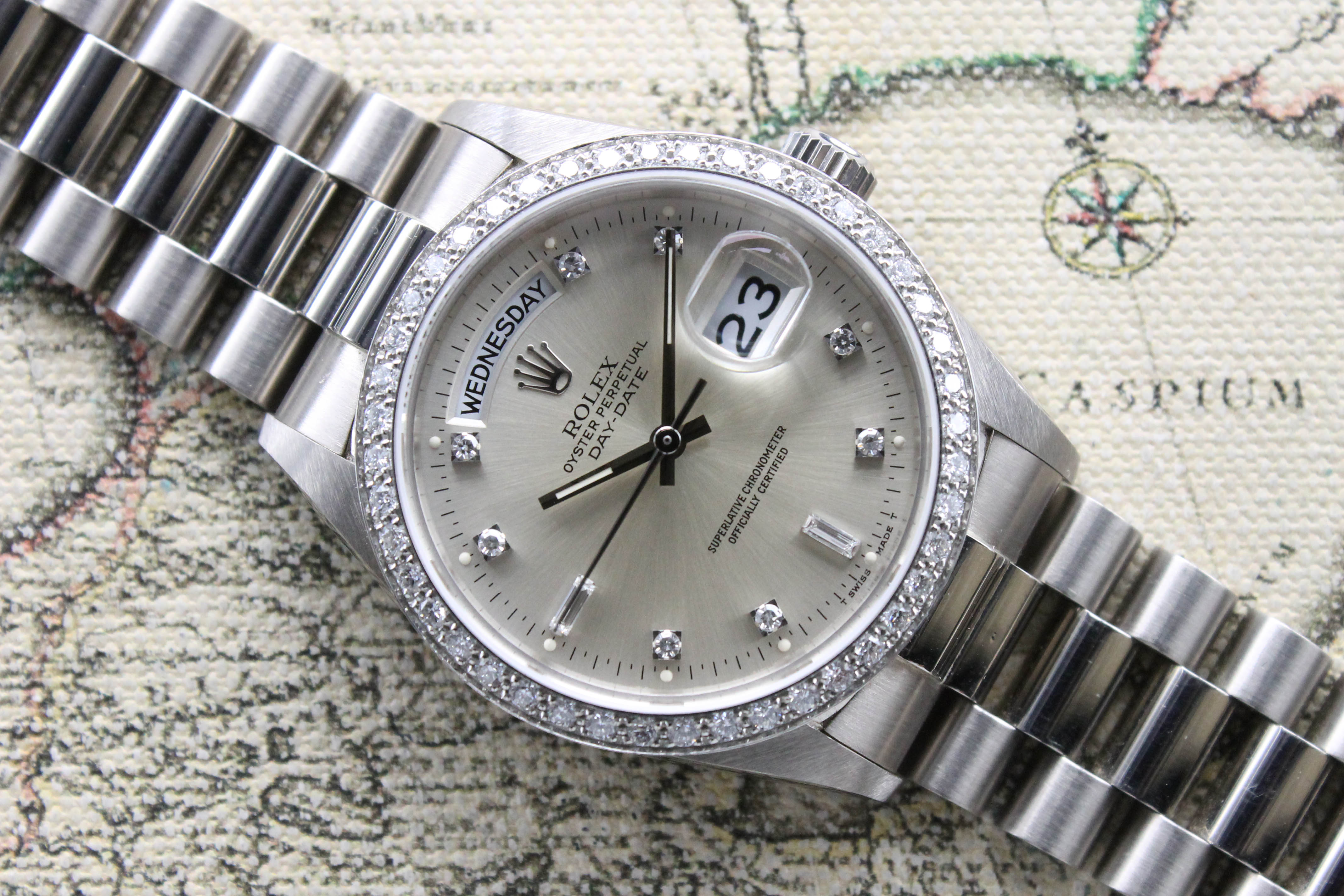 1988 Rolex Day Date Ref. 18049 (with Certificate)