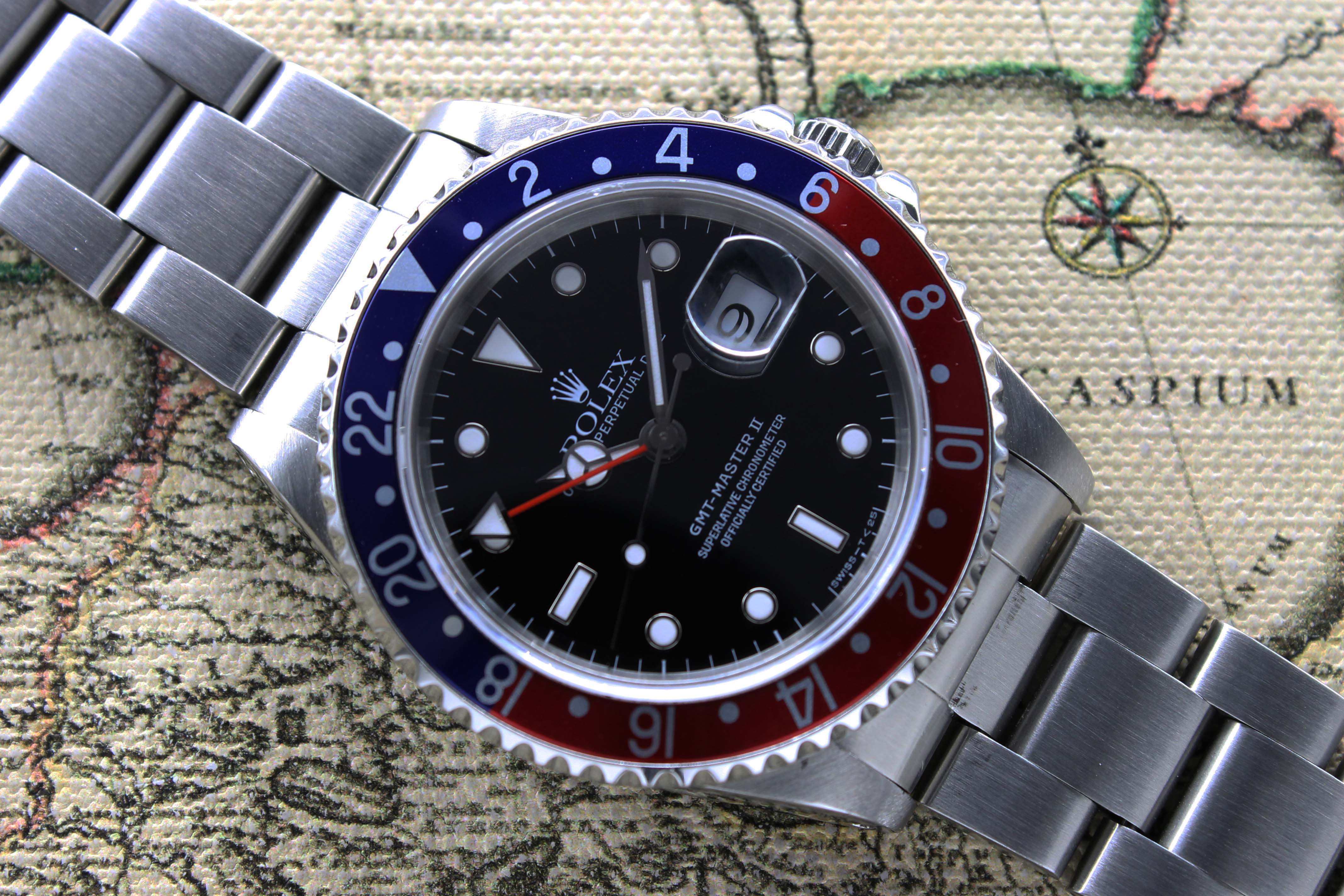 Rolex GMT Master II Ref. 16710 Year 1997 (Full Set)