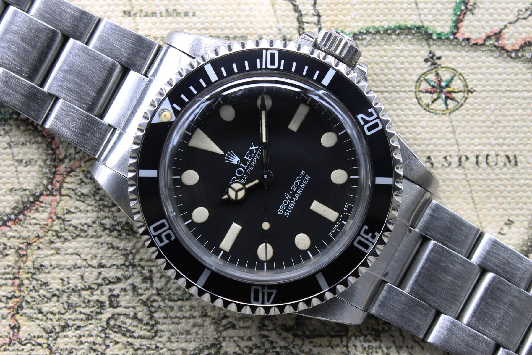 1979 Rolex Submariner Maxi Mk1 Dial Ref. 5513 (with Box & Carton)