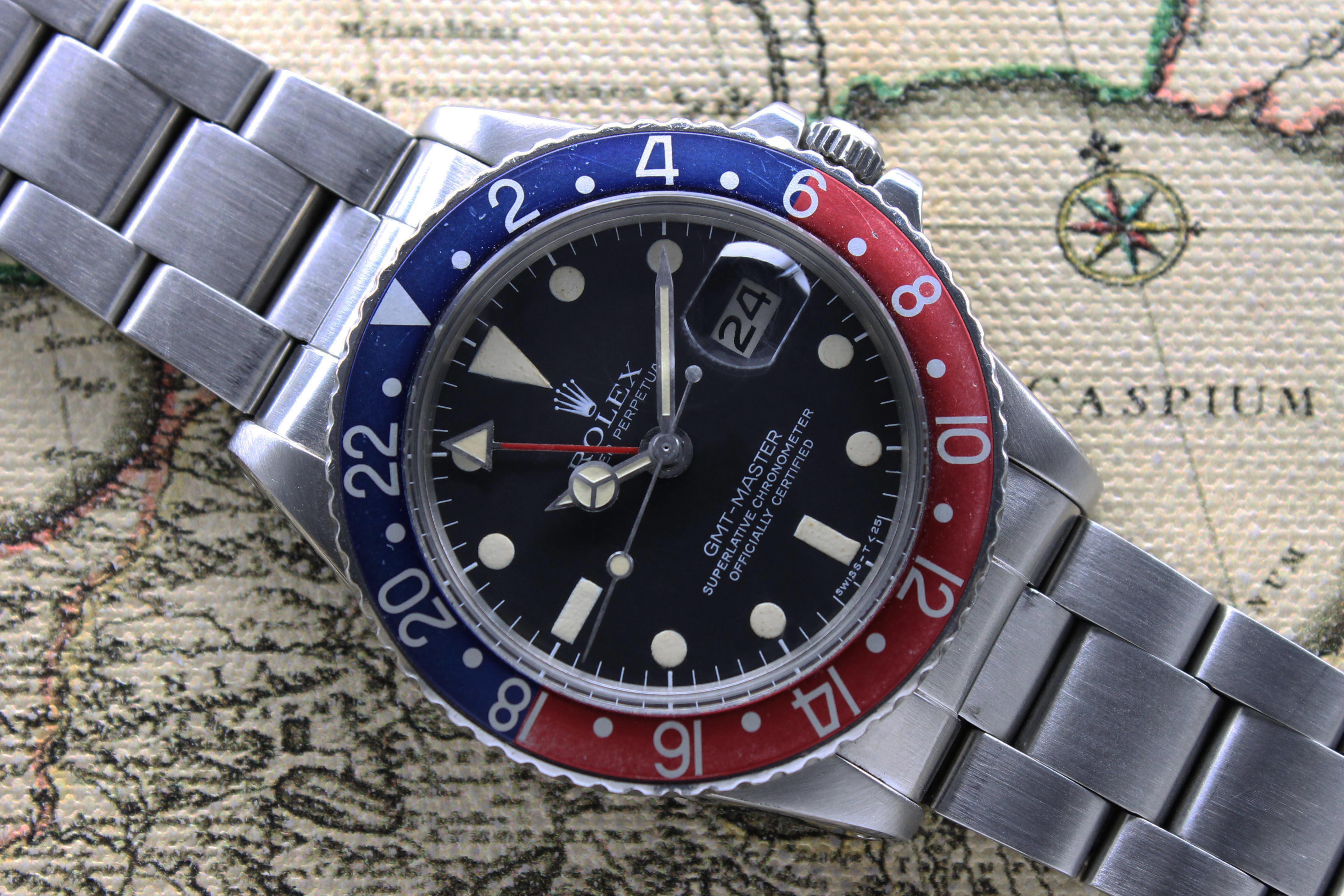 Rolex GMT Master Ref. 1675 Year 1978 (Full Set)