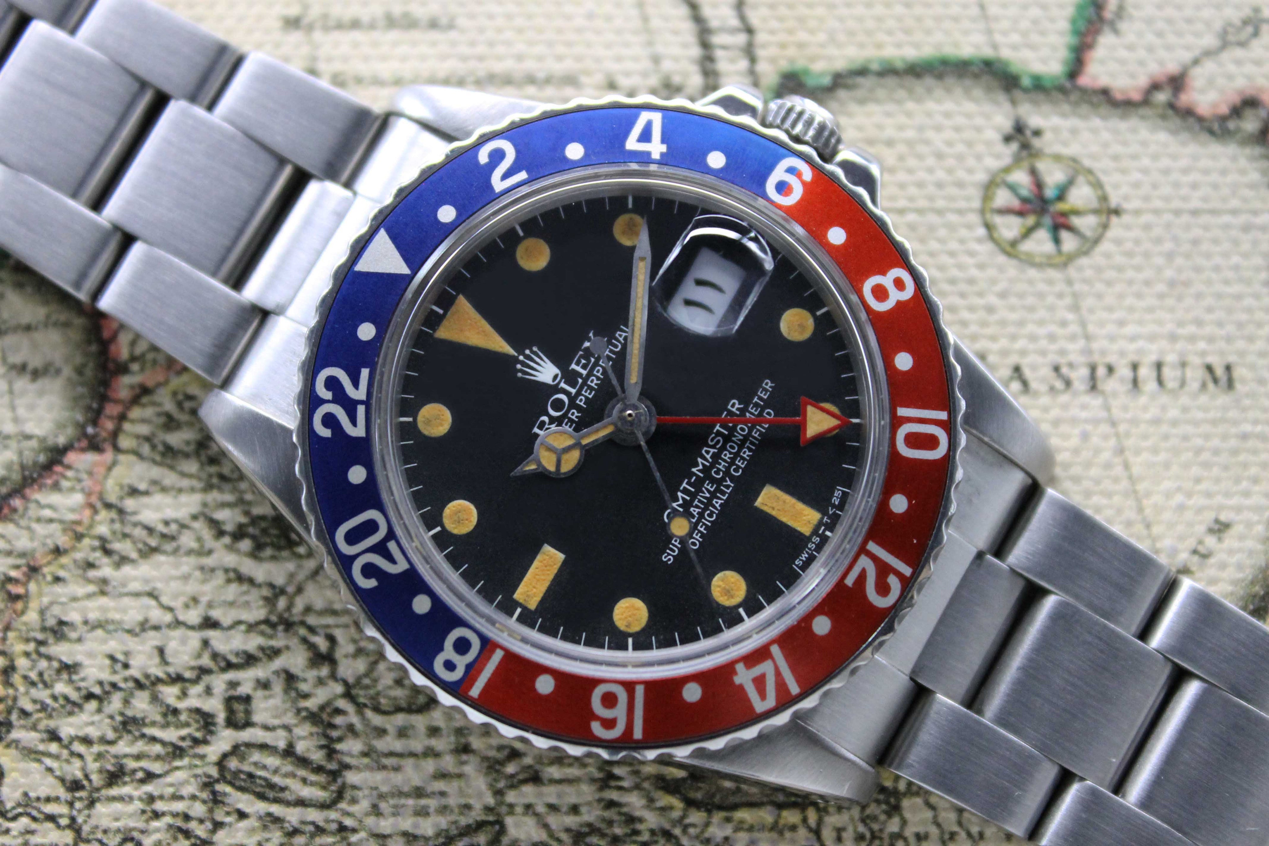 Rolex GMT Master Ref. 1675 Year 1978 (Full Set)