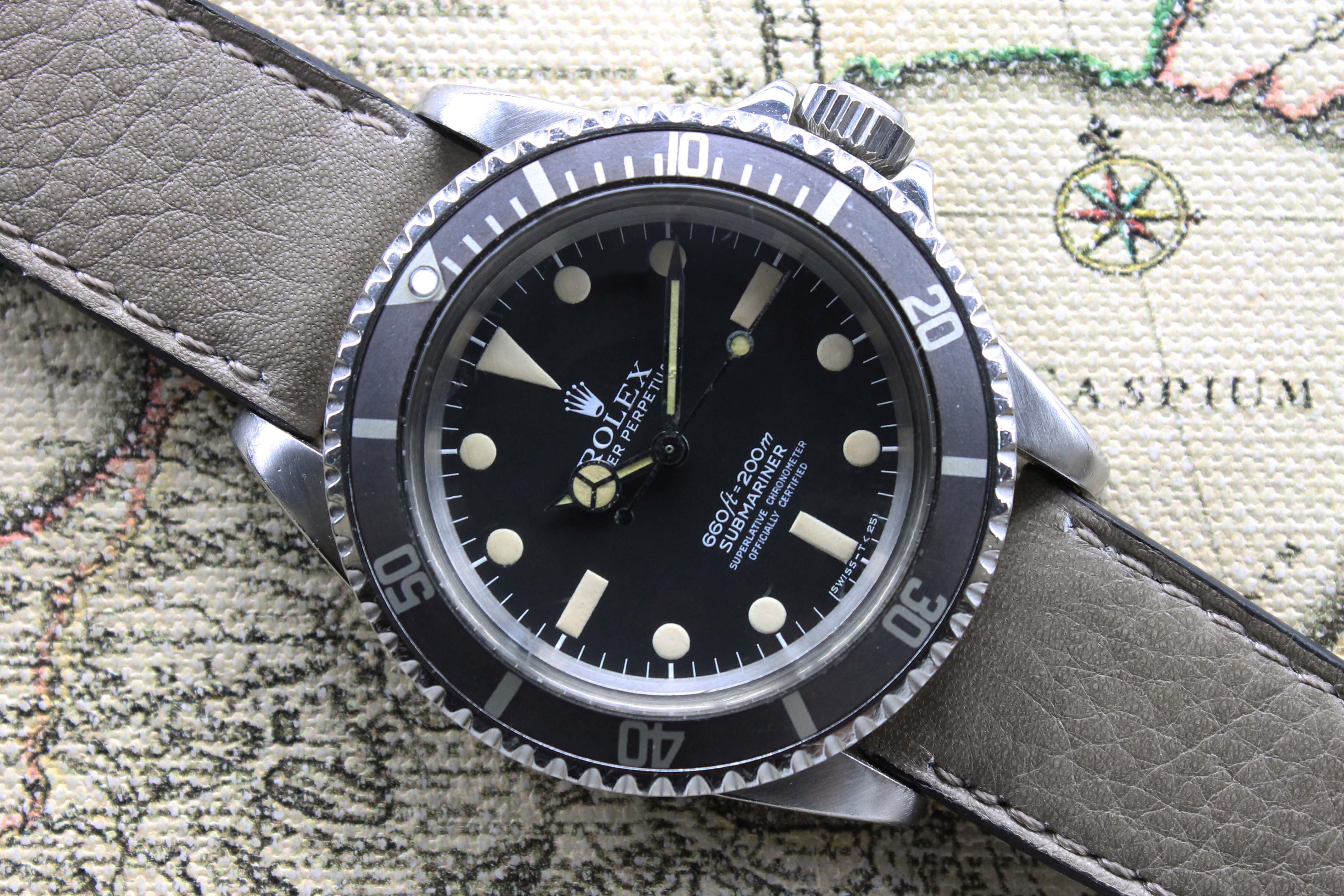 1971 Rolex Submariner with Later Maxi MK1 Dial Ref. 5512