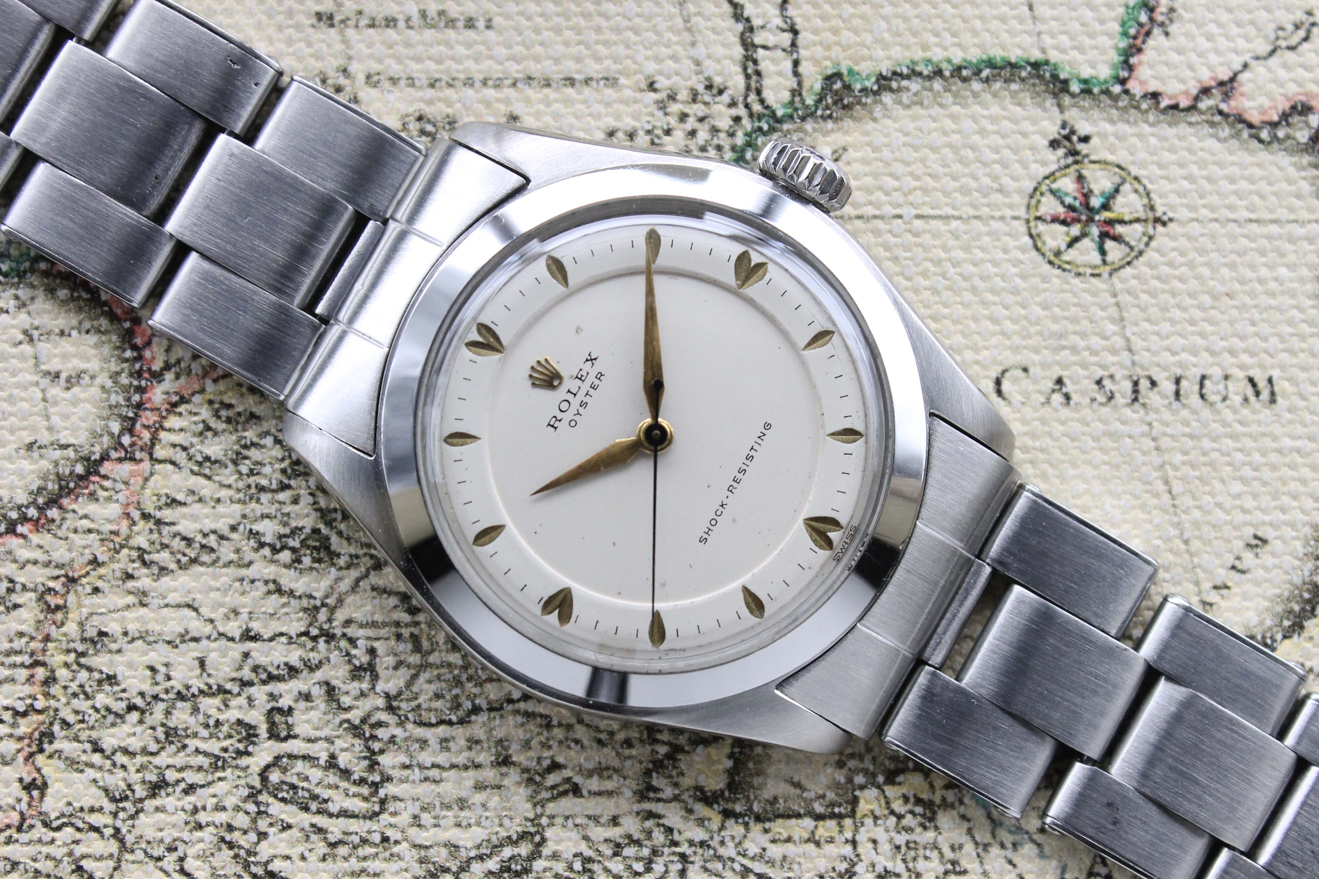 1953 Rolex Heart Index Dial Ref. 6082