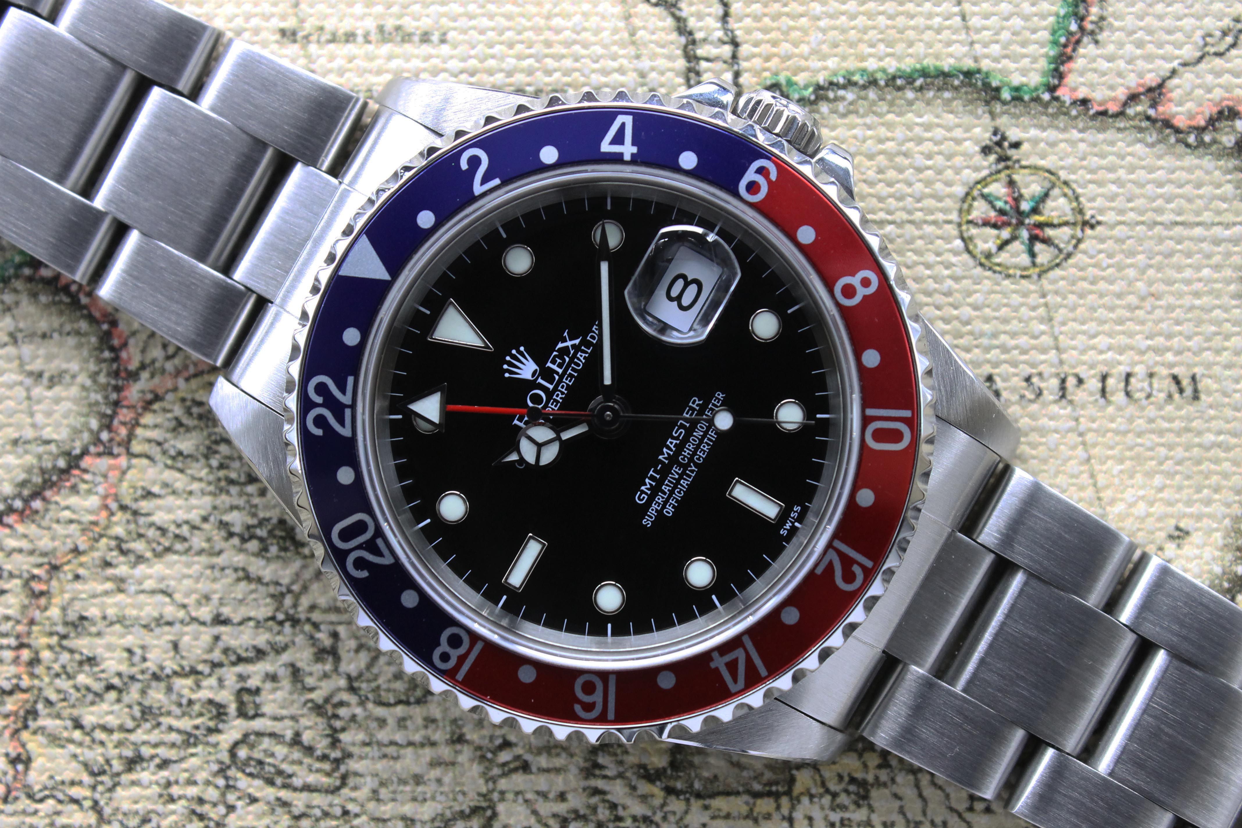 1999 Rolex GMT Master Ref. 16700 (Full Set)