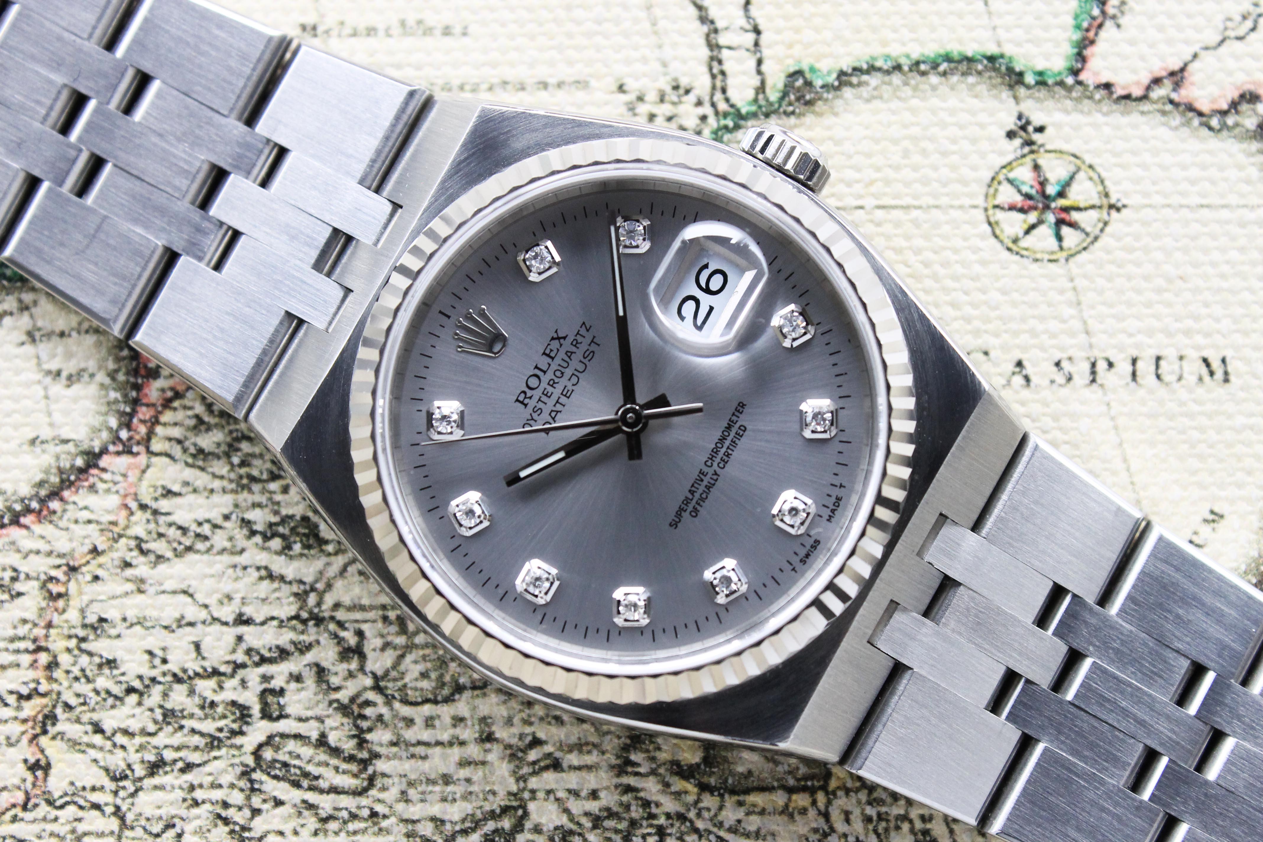 1999 Rolex Oysterquartz Datejust Ref. 17014