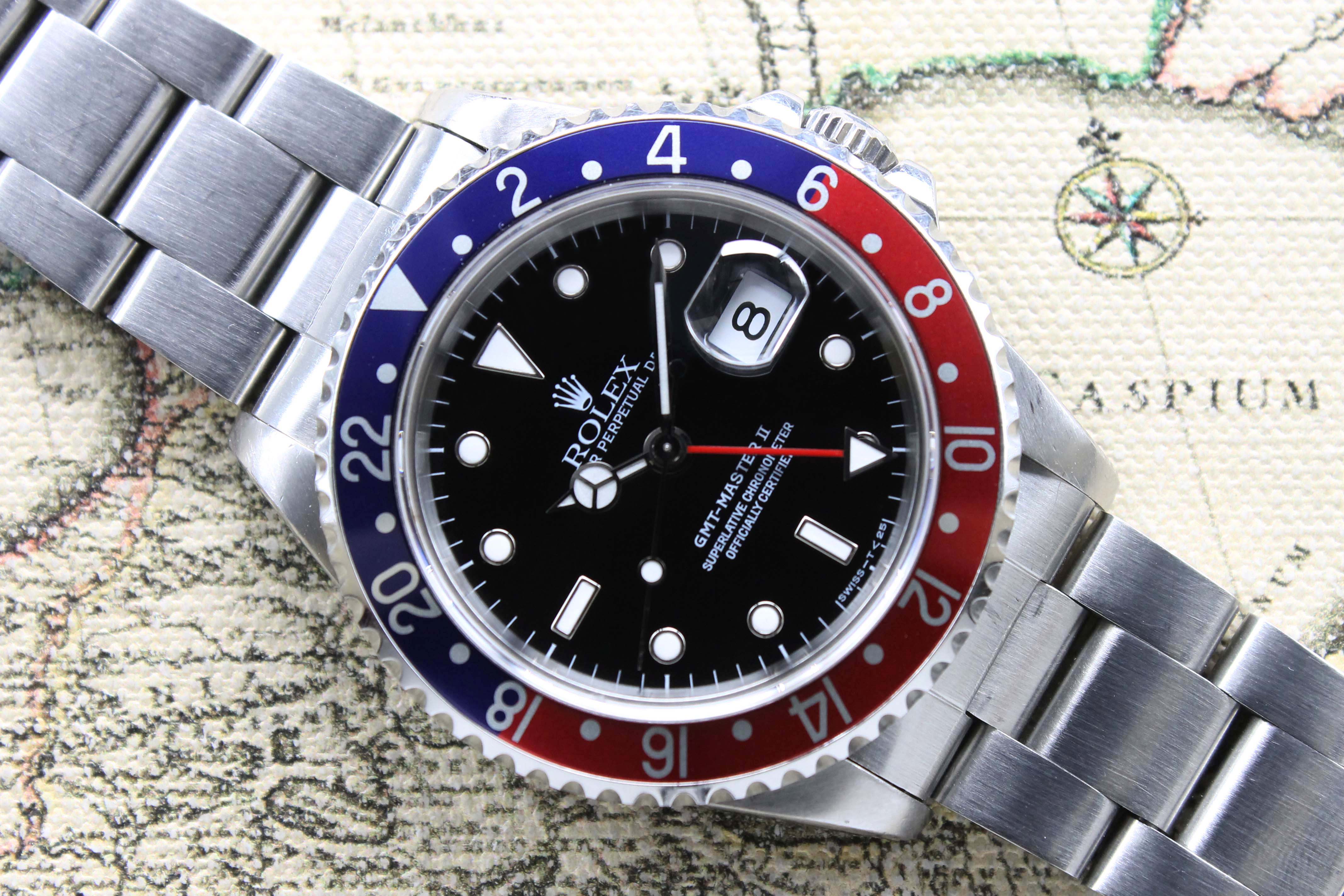 1993 Rolex GMT Master II Ref. 16710 (with Papers)