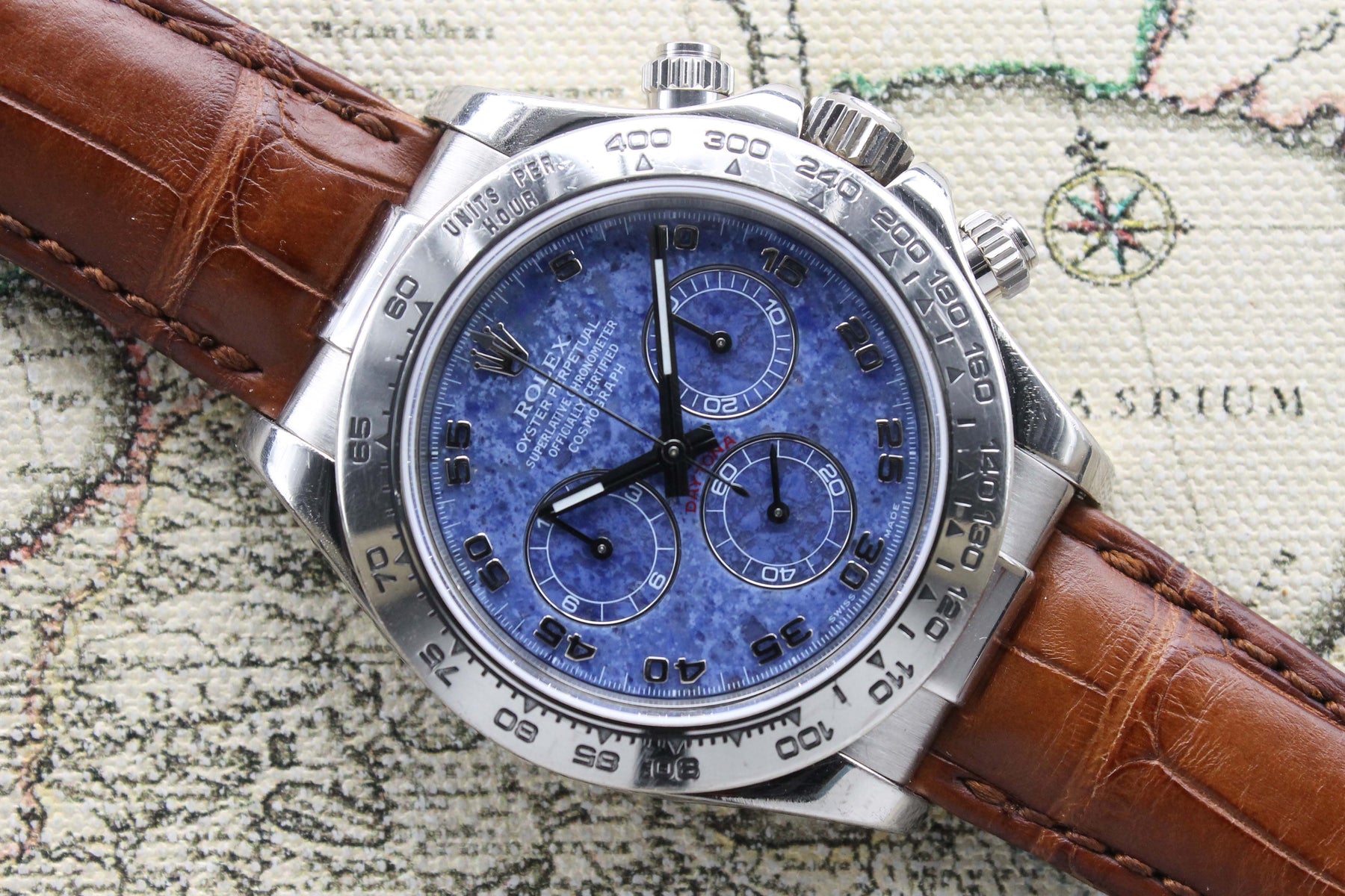 2004 Rolex Daytona Sodalite Dial Ref. 116519