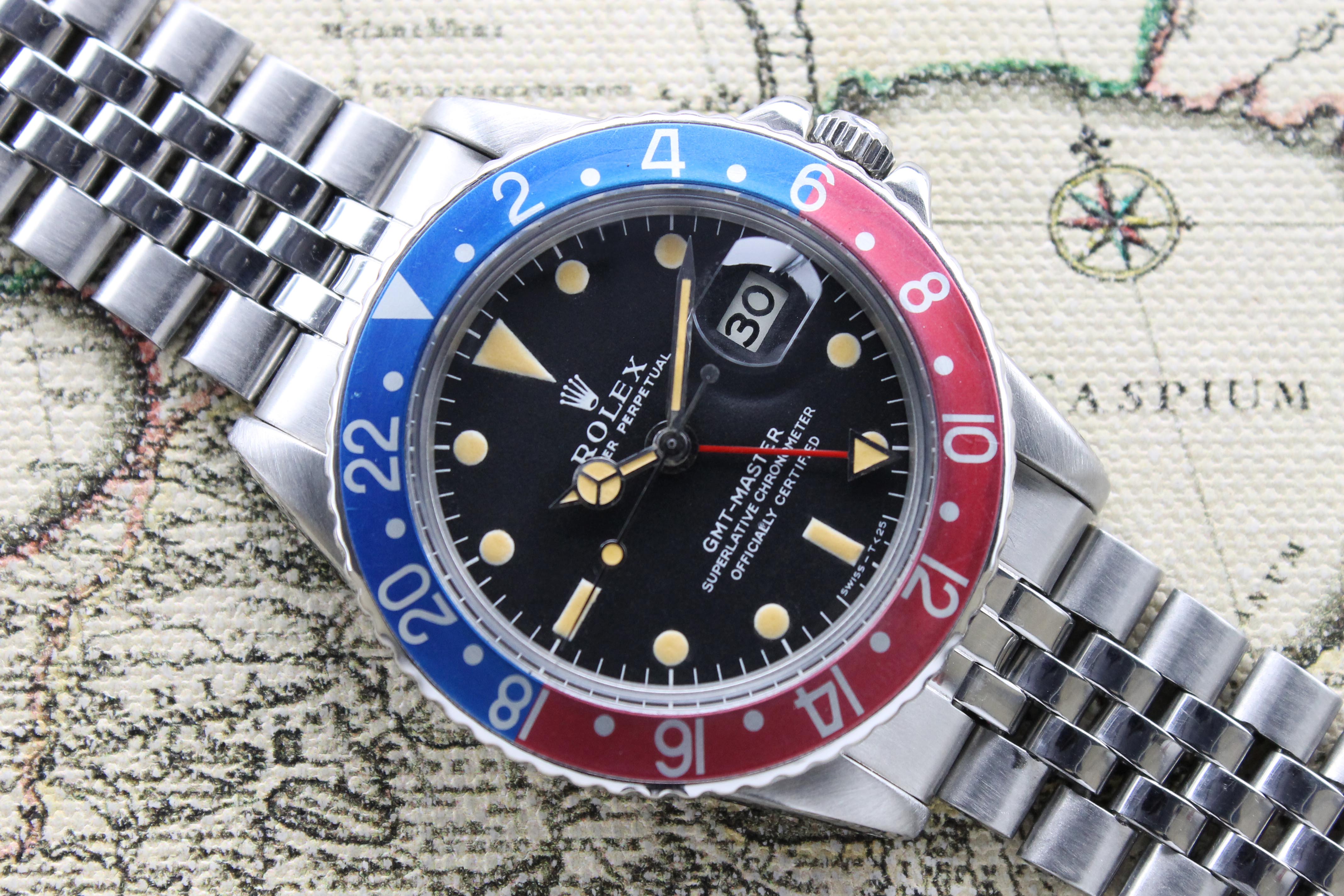 1971 Rolex GMT Master MK1 Ref. 1675 (Full Set)