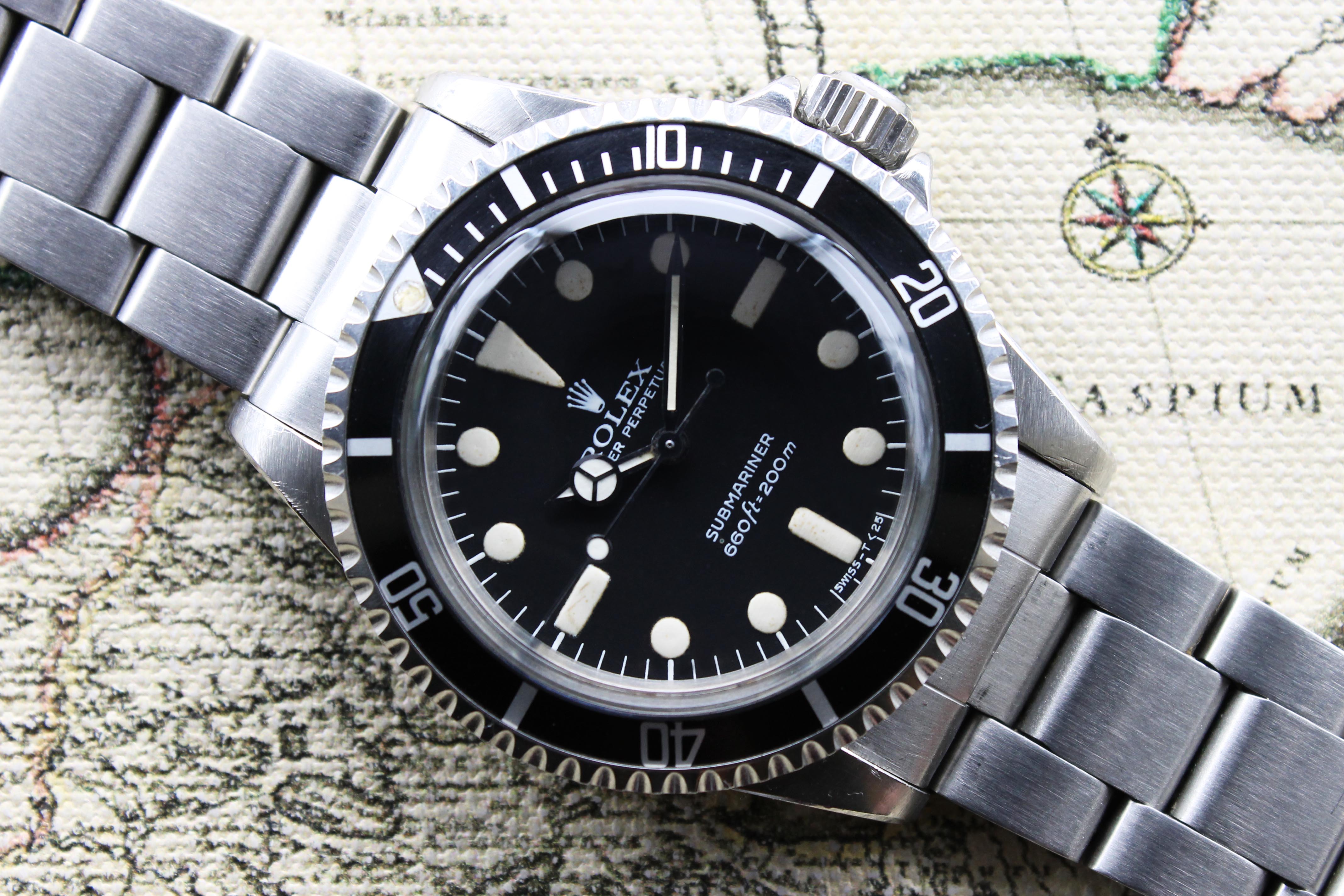 Rolex Submariner Maxi MK2 Ref. 5513 Year 1979 (Unpolished)