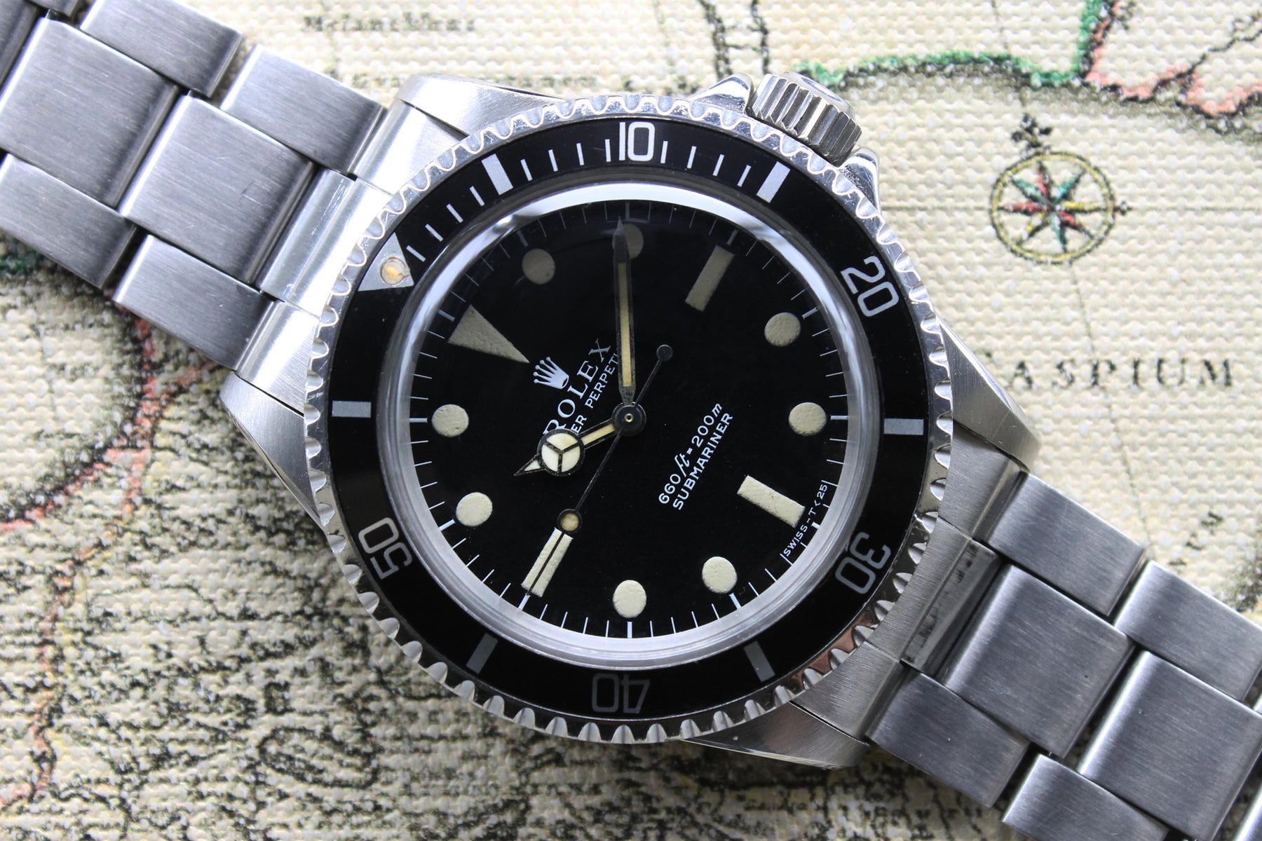 1971 Rolex Submariner Serif Dial Ref. 5513