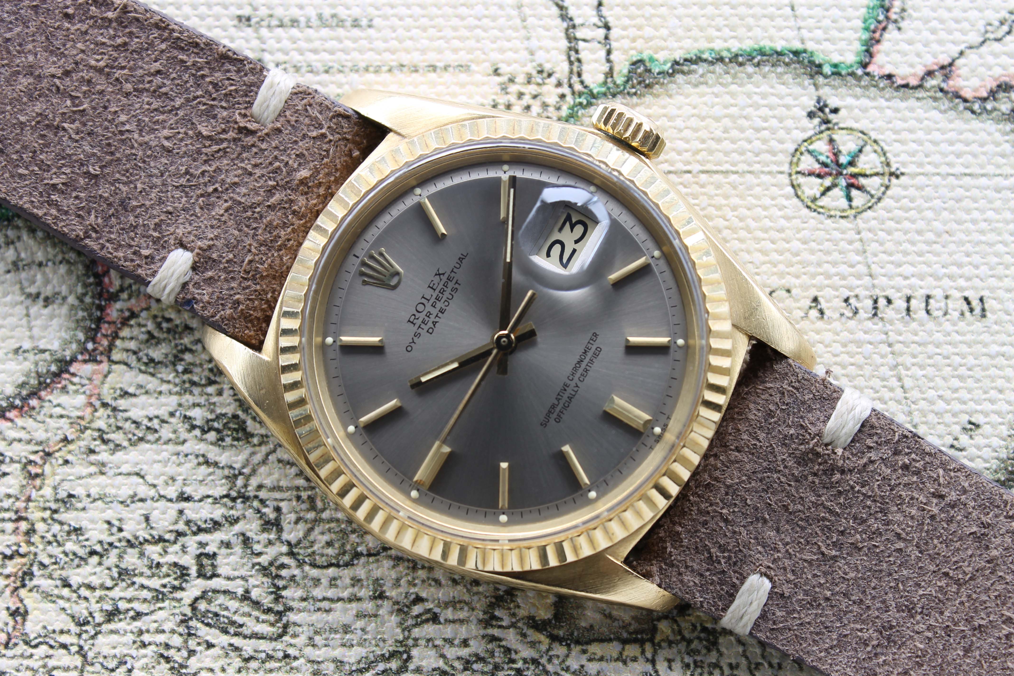 Rolex Datejust 18K Ref. 1601 Year 1967