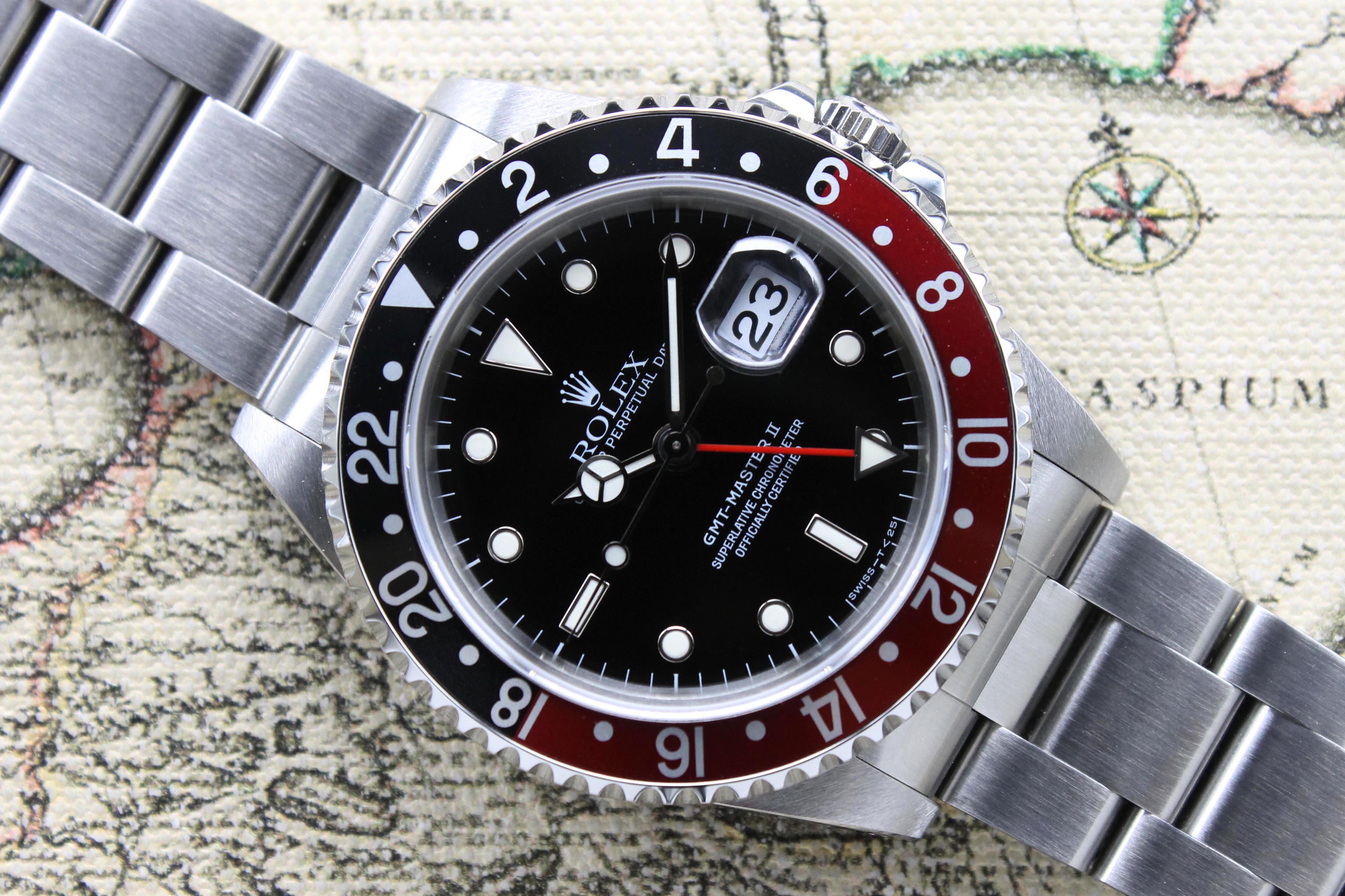 1989 Rolex GMT Master II 1st Series NOS Ref. 16710 (Full Set)