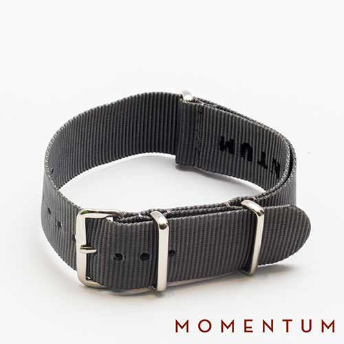 Nato Strap Grey - Momentum Dubai