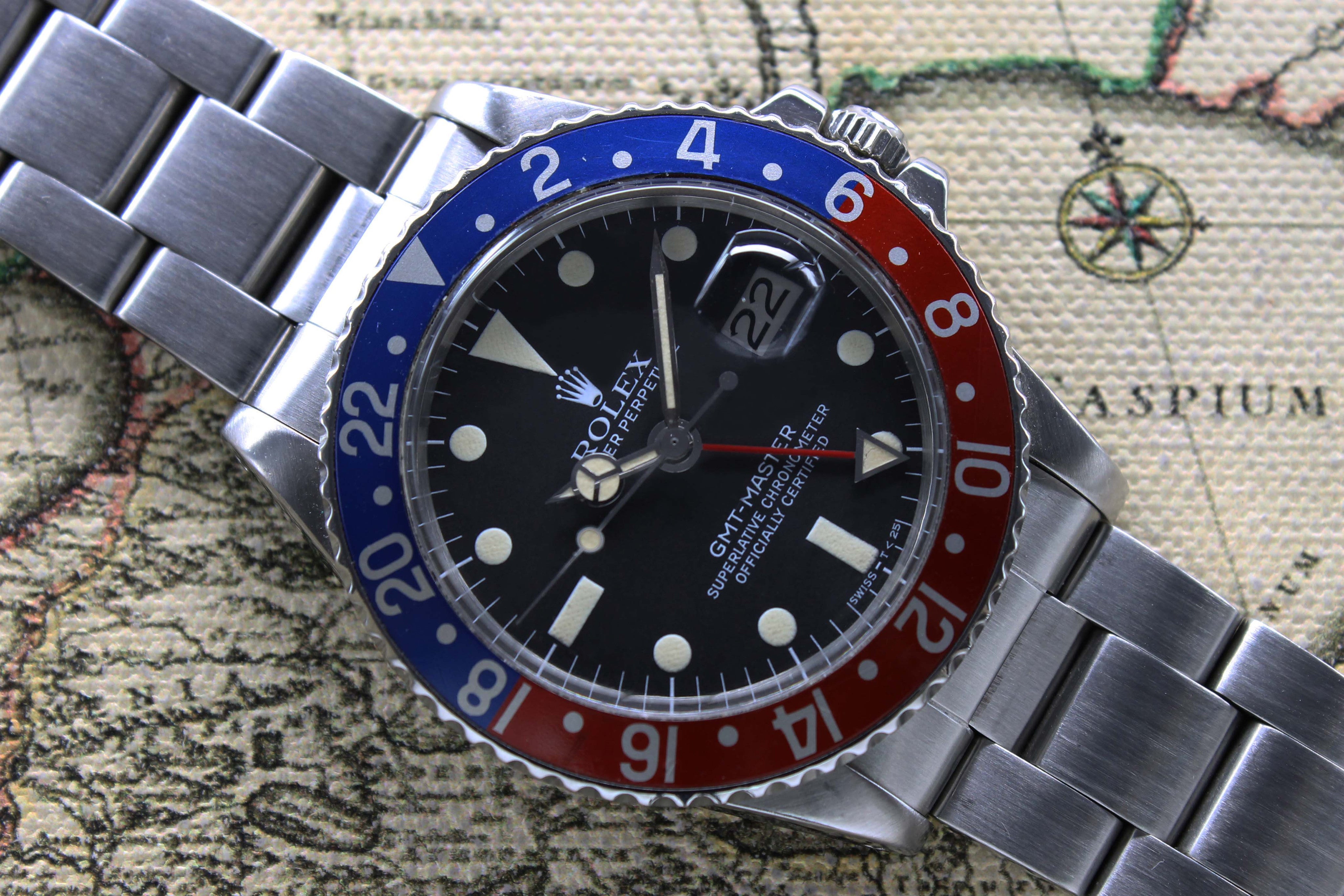 Rolex GMT Master Ref. 1675 Year 1977