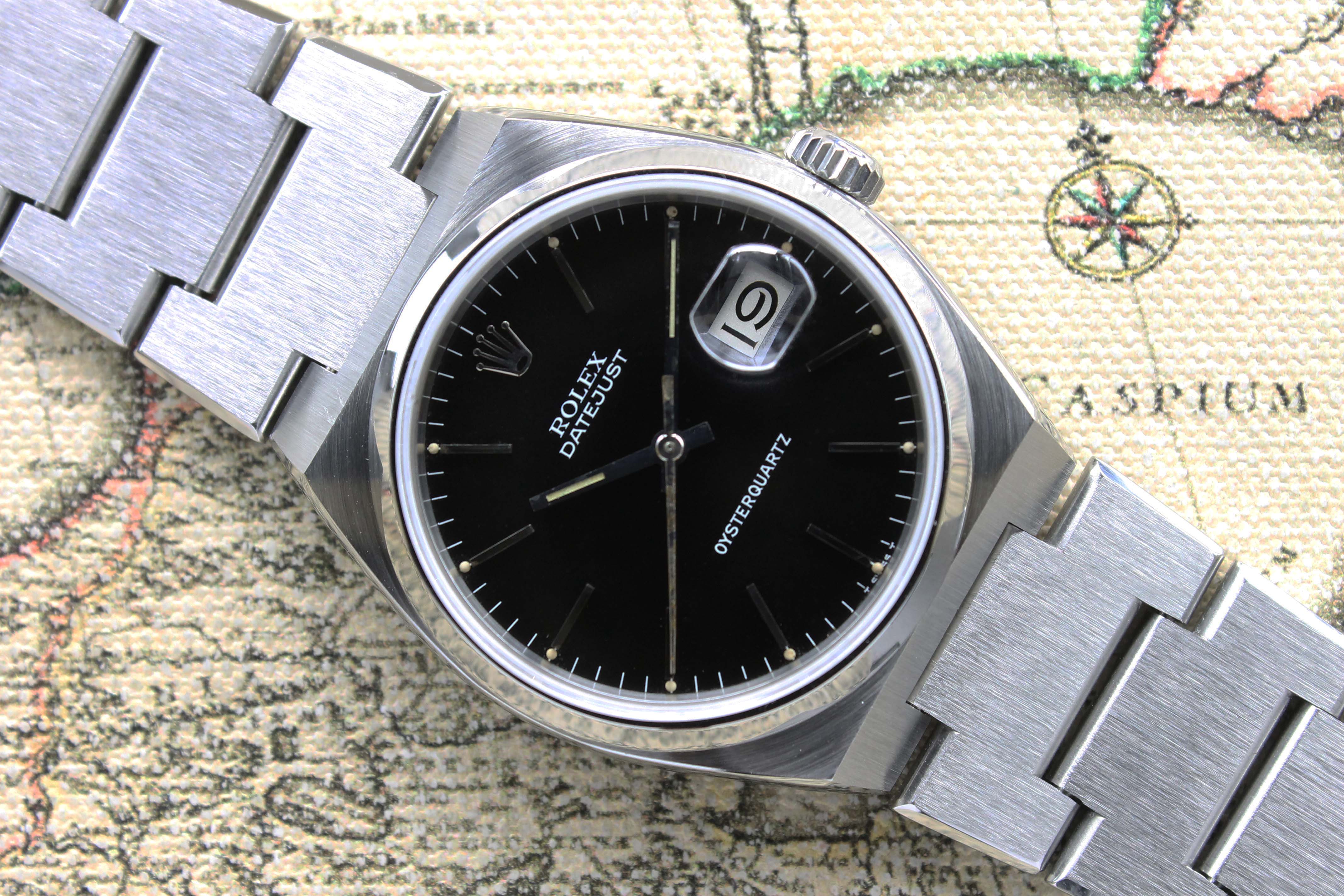 1978 Rolex Oysterquartz Black Dial Ref. 17000