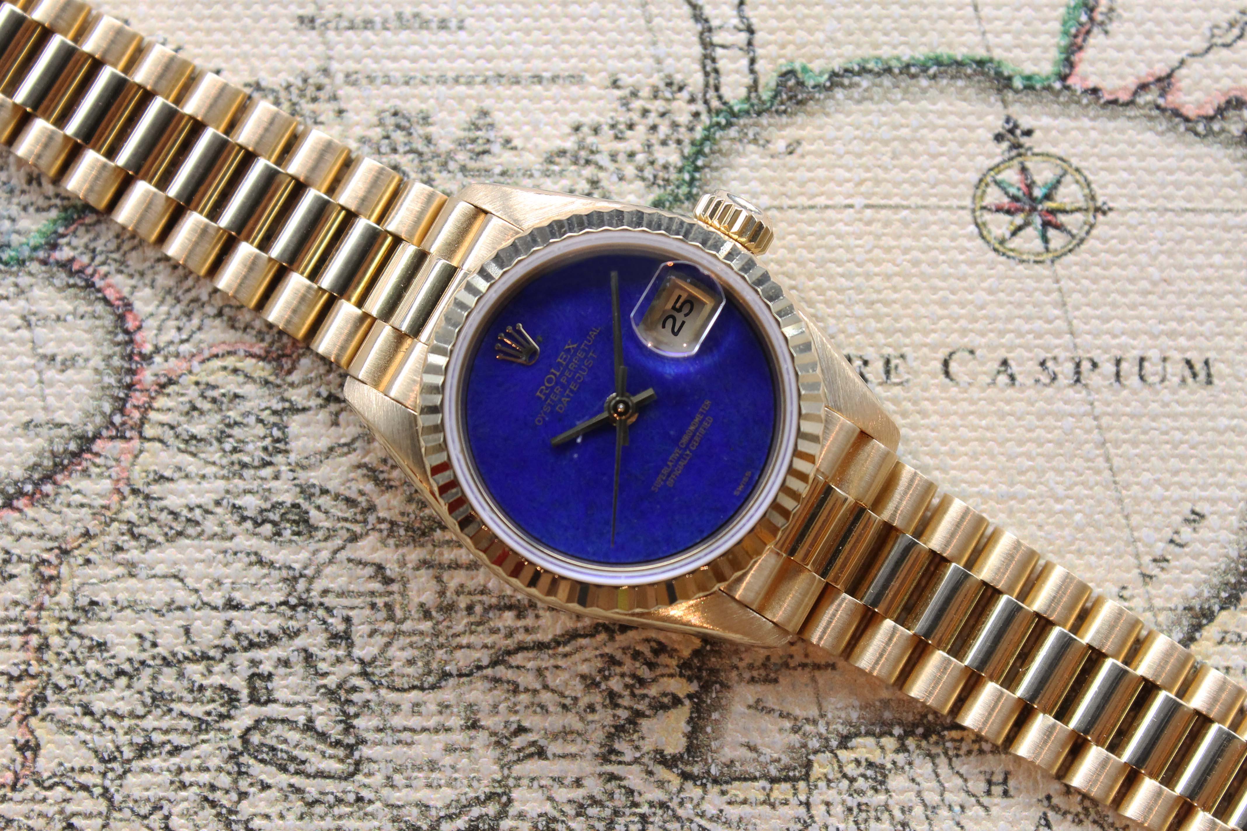 1988 Rolex Lady Datejust Lapis Ref. 69178