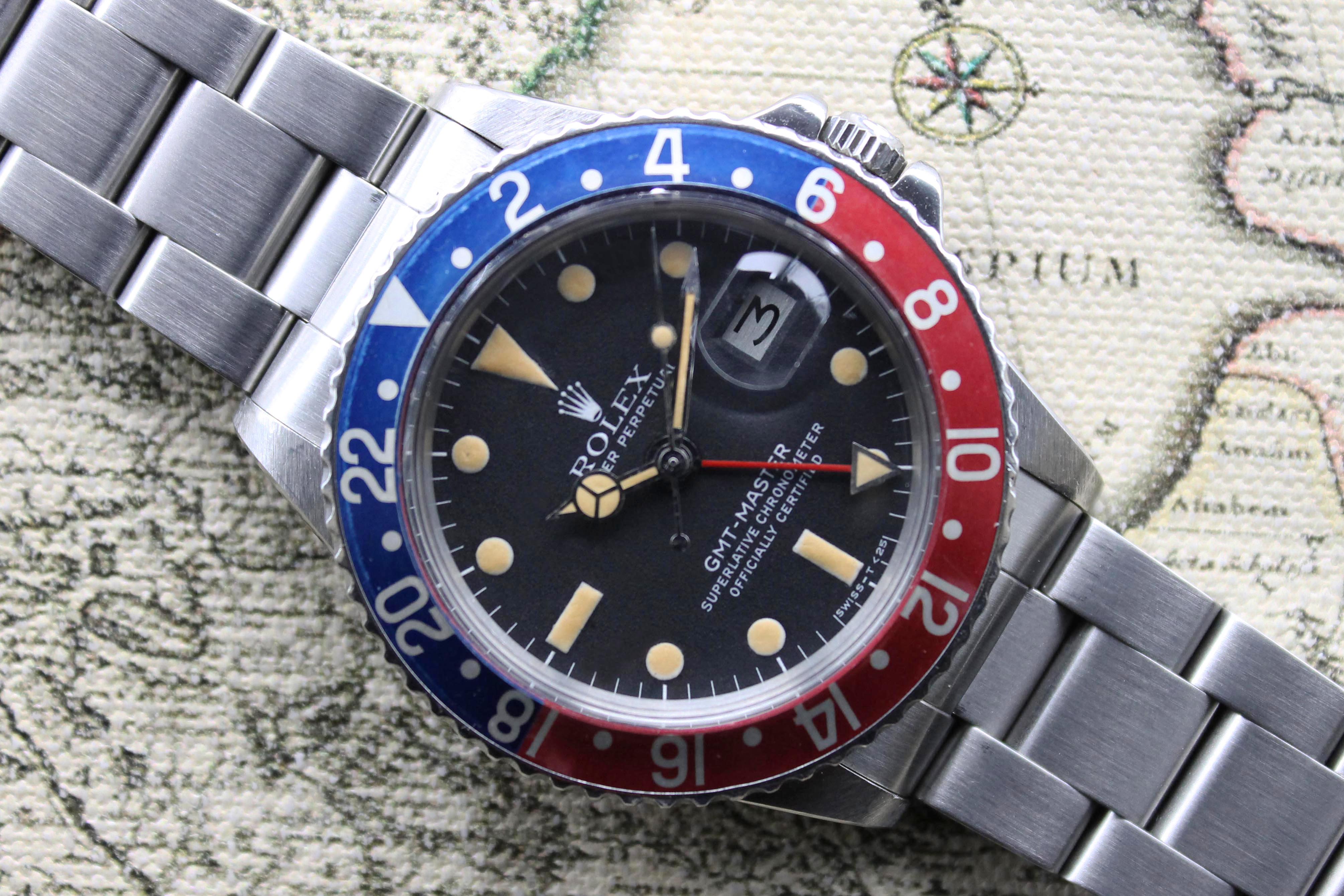 Rolex GMT Master MK4 Ref. 1675 Year 1978 (Full Set)