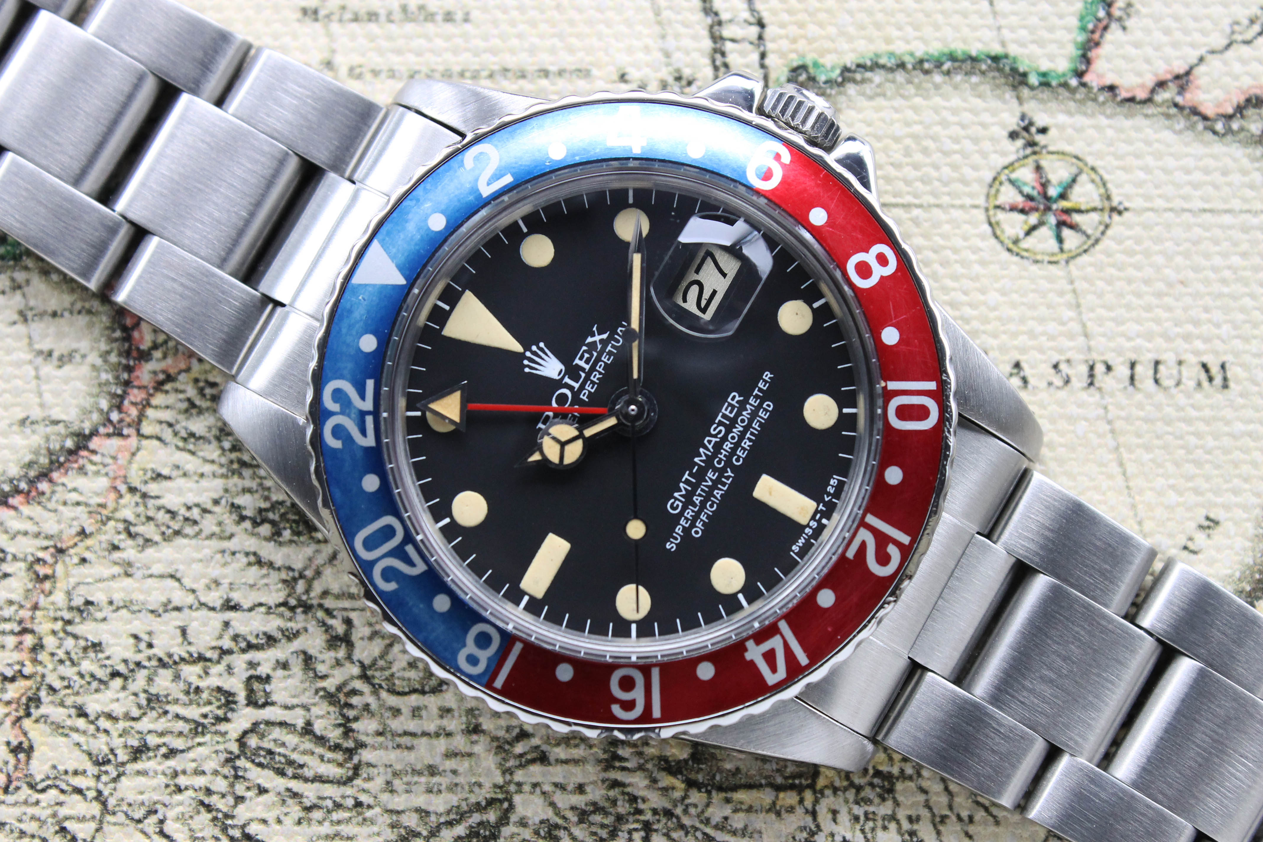 1966 Rolex GMT Master MK5 Ref. 1675