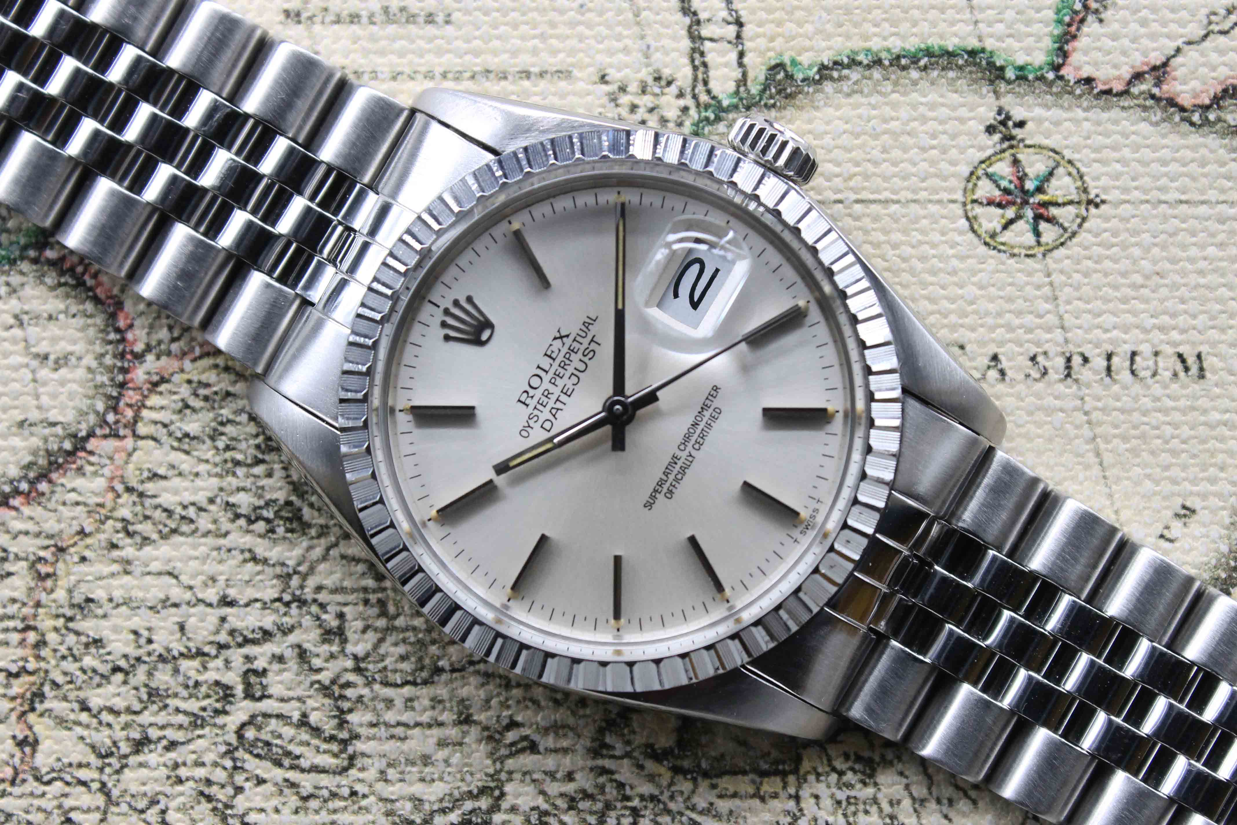 1984 Rolex Datejust Silver Dial Ref. 16030