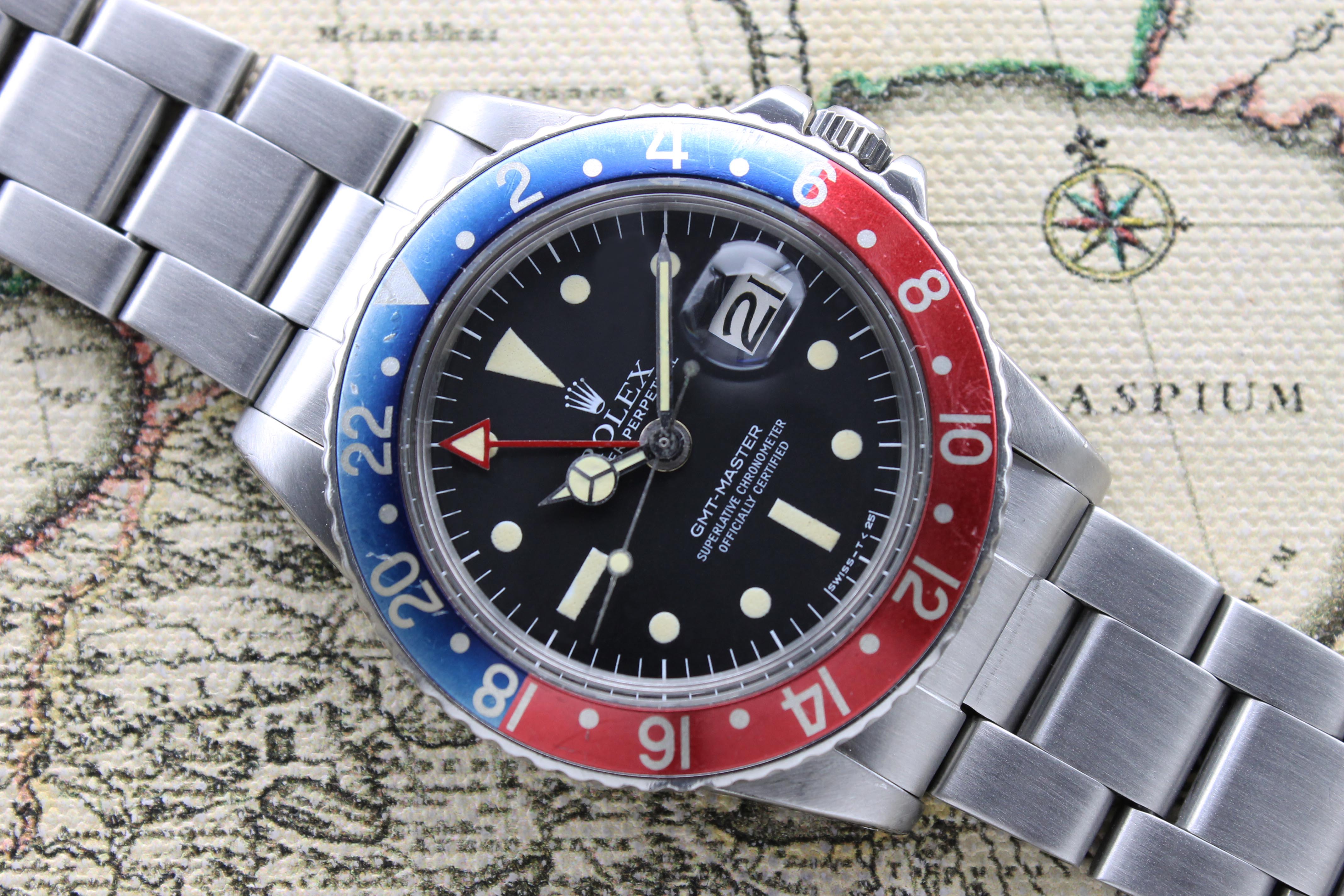 Rolex GMT Master Radial Ref. 1675 Year 1978 (Full Set)