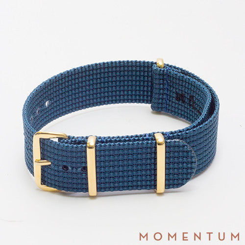 Nato Strap Dark Blue - Momentum Dubai