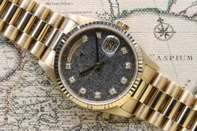 1998 Rolex Day Date Fossil 'Jurassic Park' Ref. 18238 (with Box & Papers)