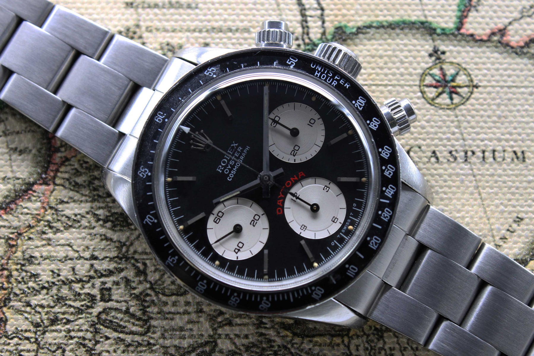 Rolex Daytona 'Big Red Sigma' Ref. 6263 Year 1973 (with Box & Papers)