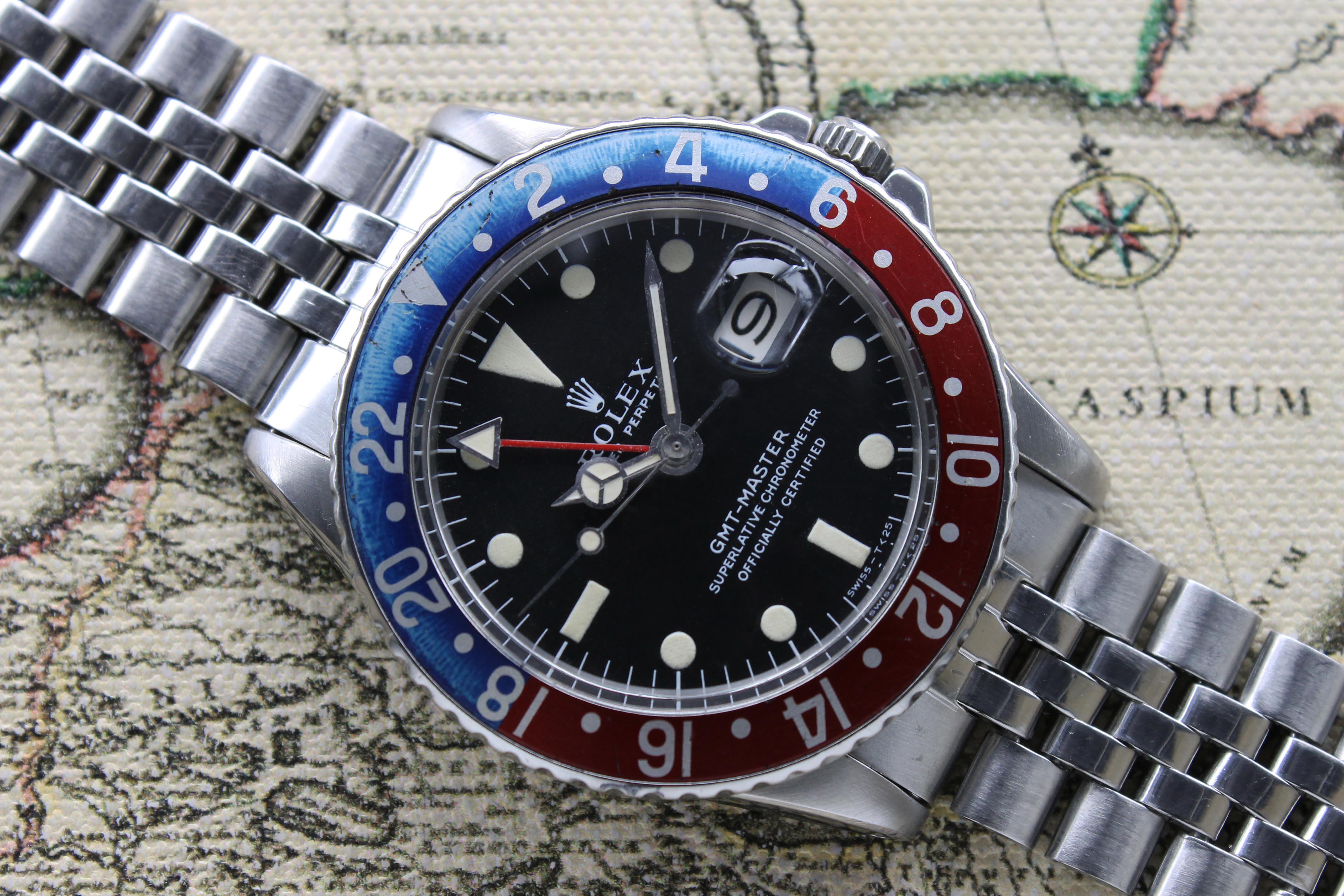 Rolex GMT Master Ref. 1675 Year 1971 (Full Set)