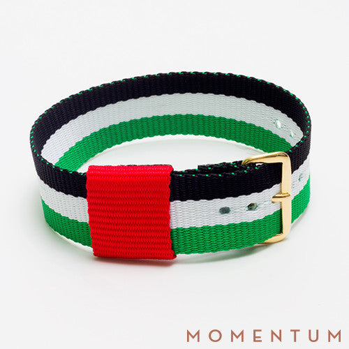 Nato Strap UAE Flag - Momentum Dubai