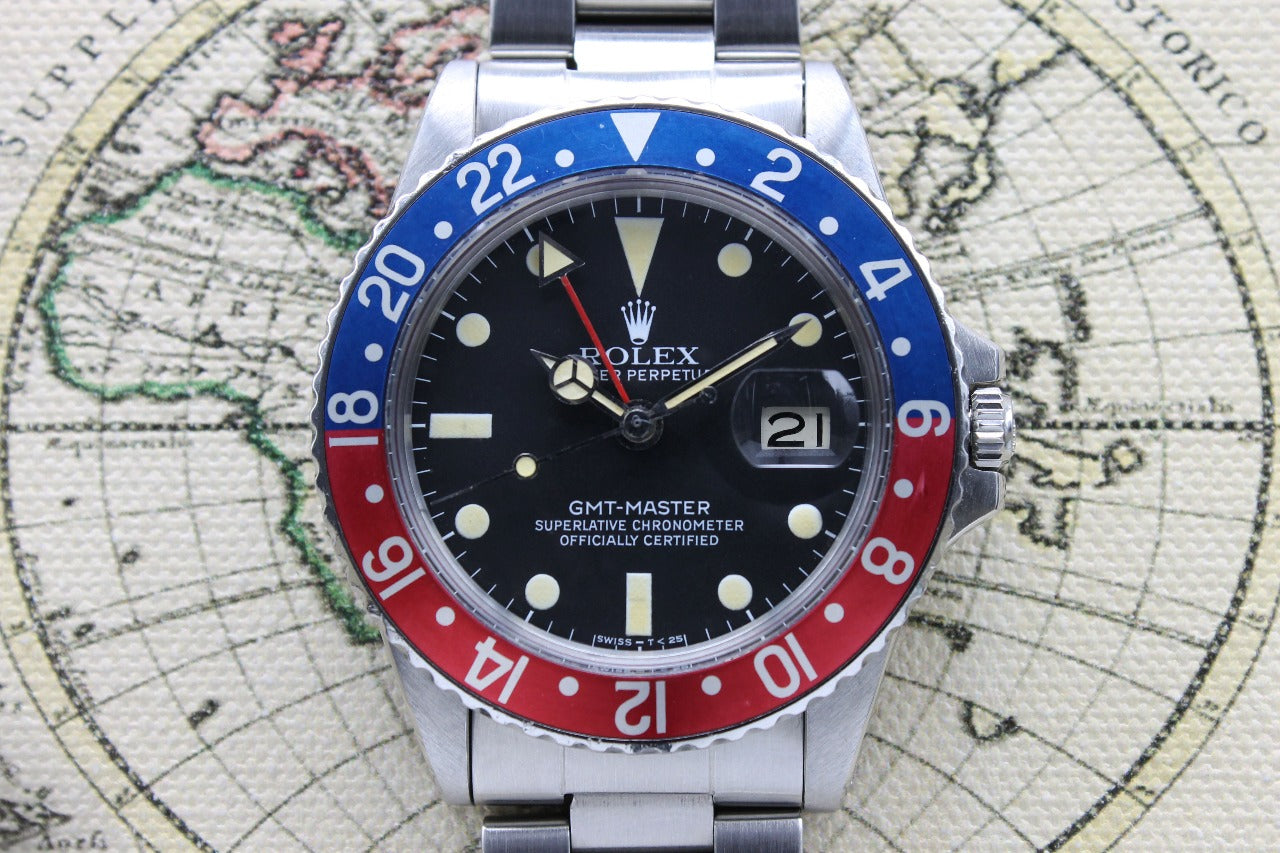 Rolex GMT Master MK5 Ref. 1675 Year 1978 (Full Set)