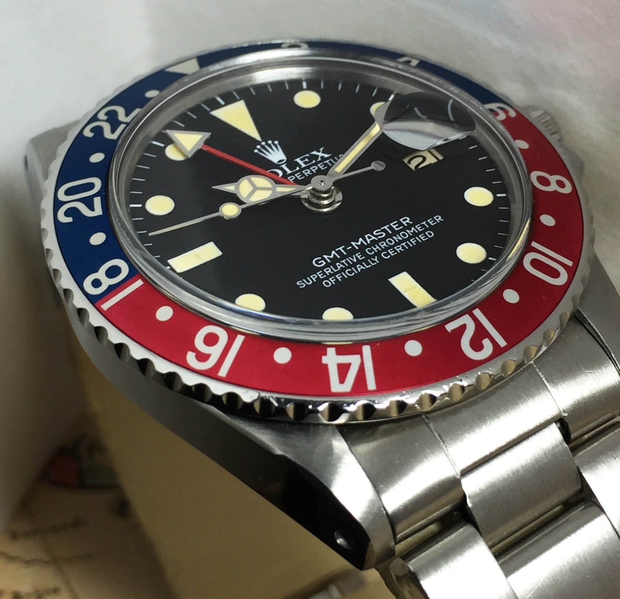 Rolex GMT Master MK5 Ref. 1675 Year 1978 (Full Set)