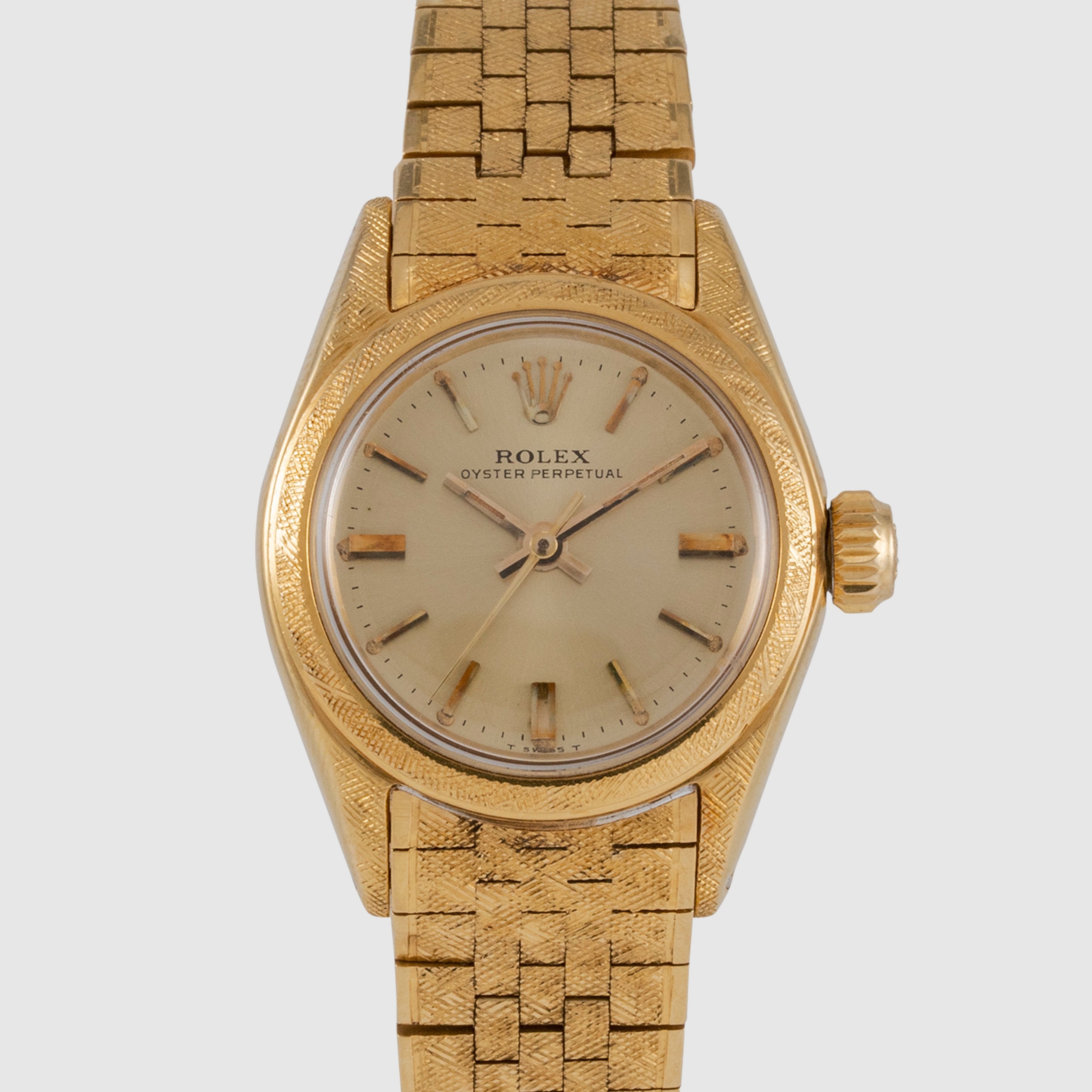 1953 Rolex Ladies Oyster Perpetual 18k Special Bracelet Ref. 6620