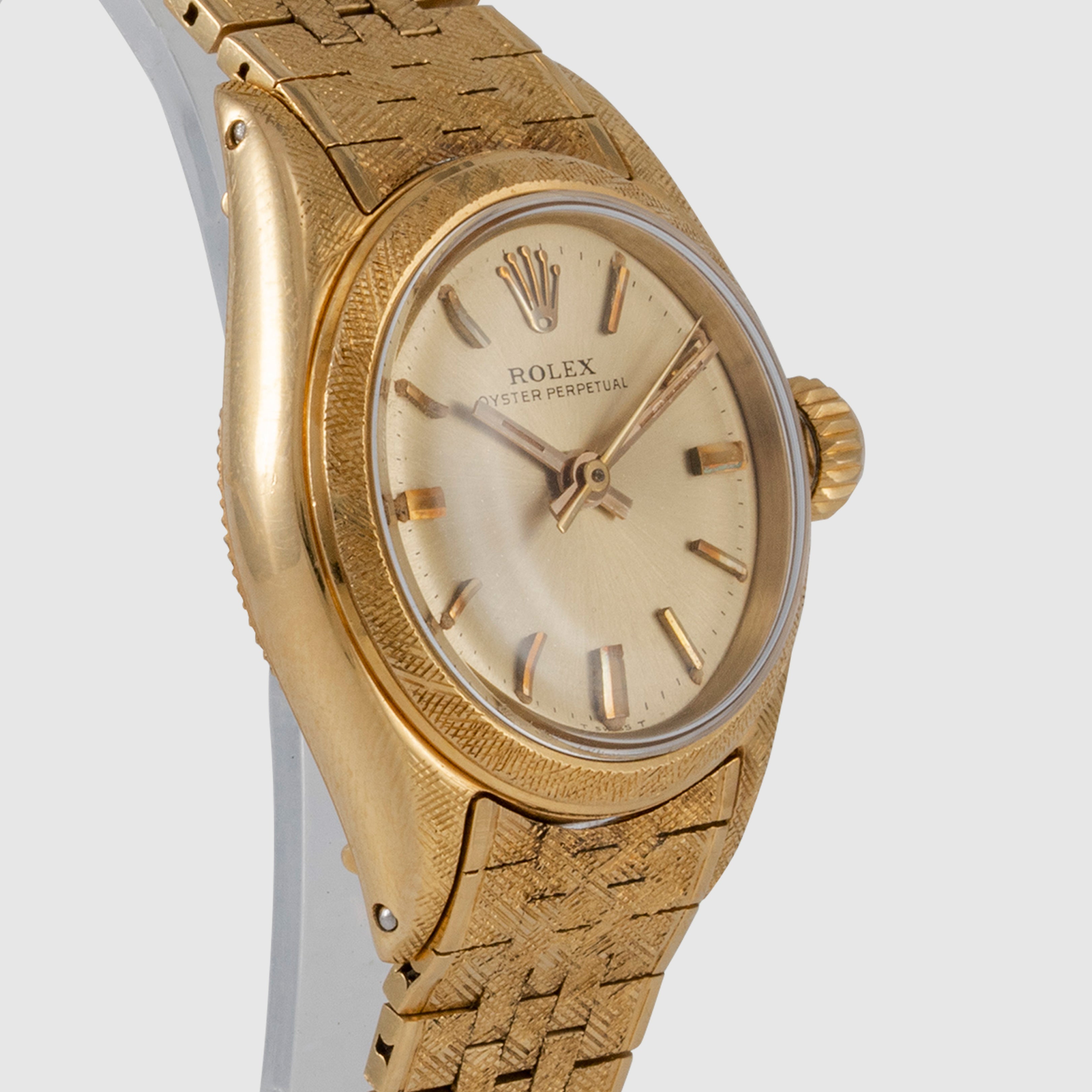 1953 Rolex Ladies Oyster Perpetual 18k Special Bracelet Ref. 6620