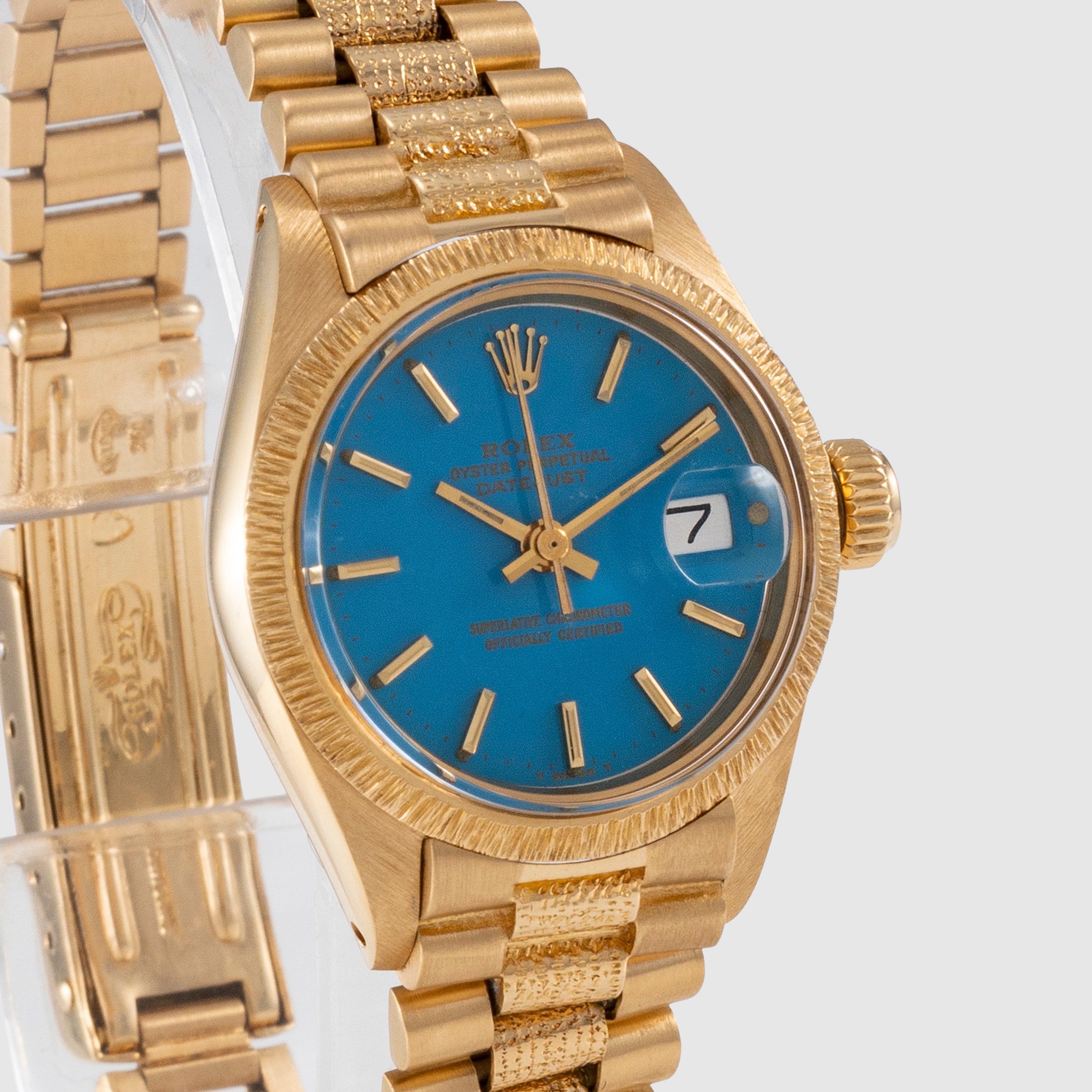 1972 Rolex Datejust Turquoise Stella Dial Ref. 6927