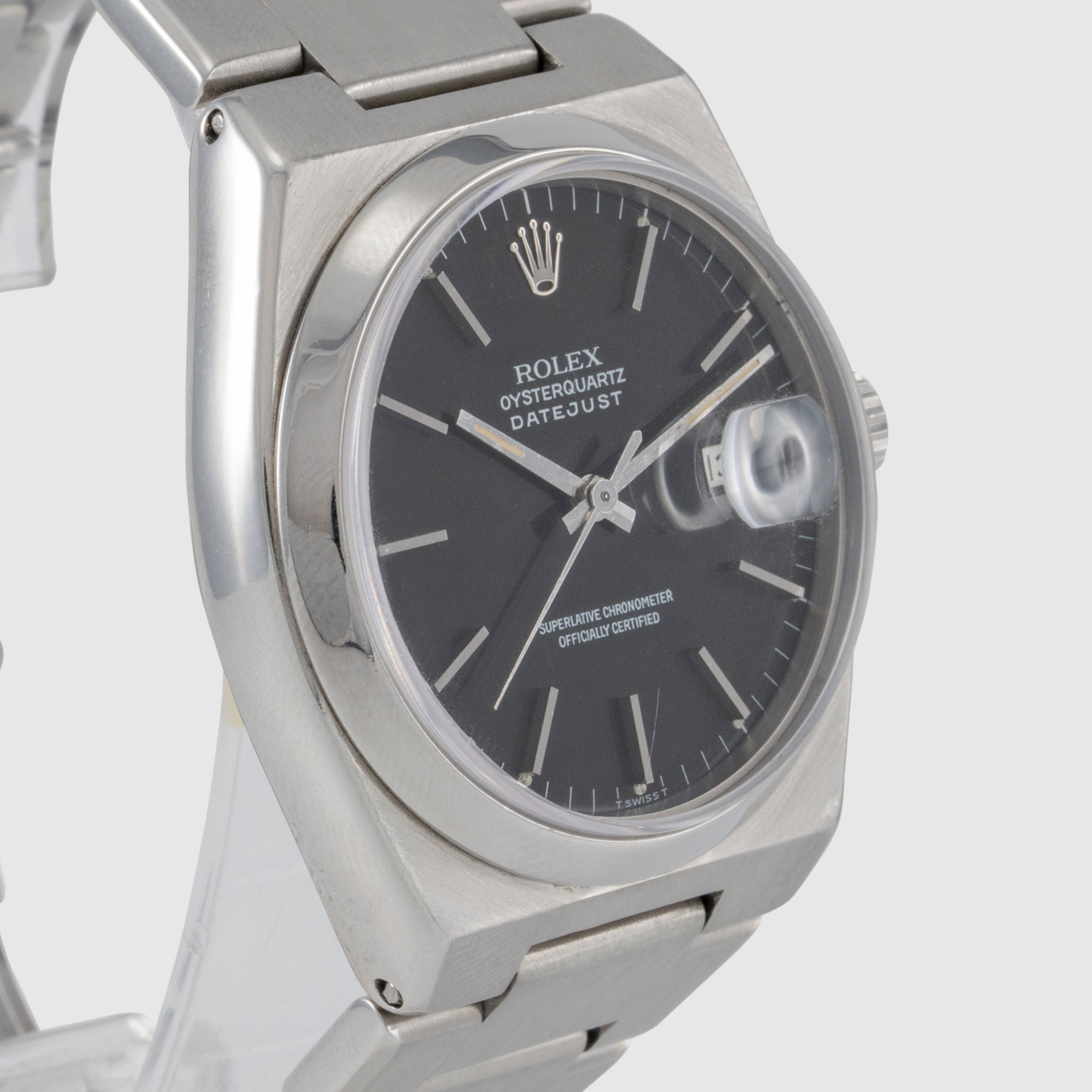 1987 Rolex  Oysterquartz Black Dial Ref. 17000