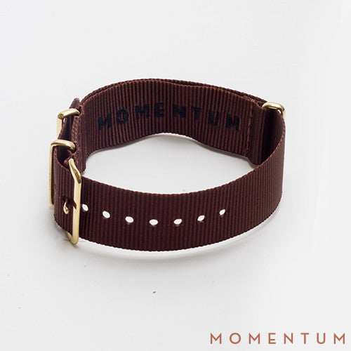 Nato Strap Brown - Momentum Dubai