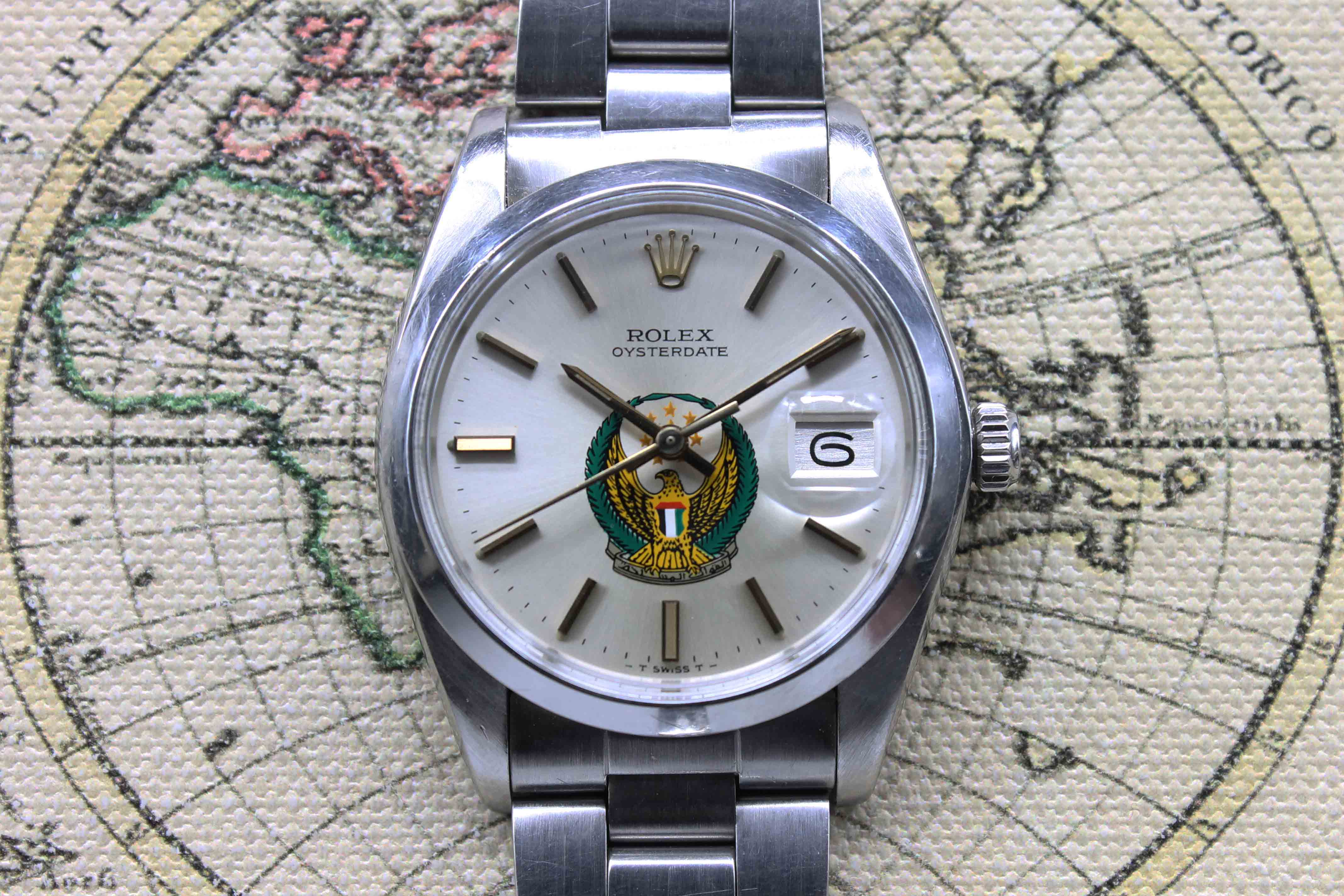 1978 Rolex Oyster Precision Date UAE Armed Forces Ref. 6694