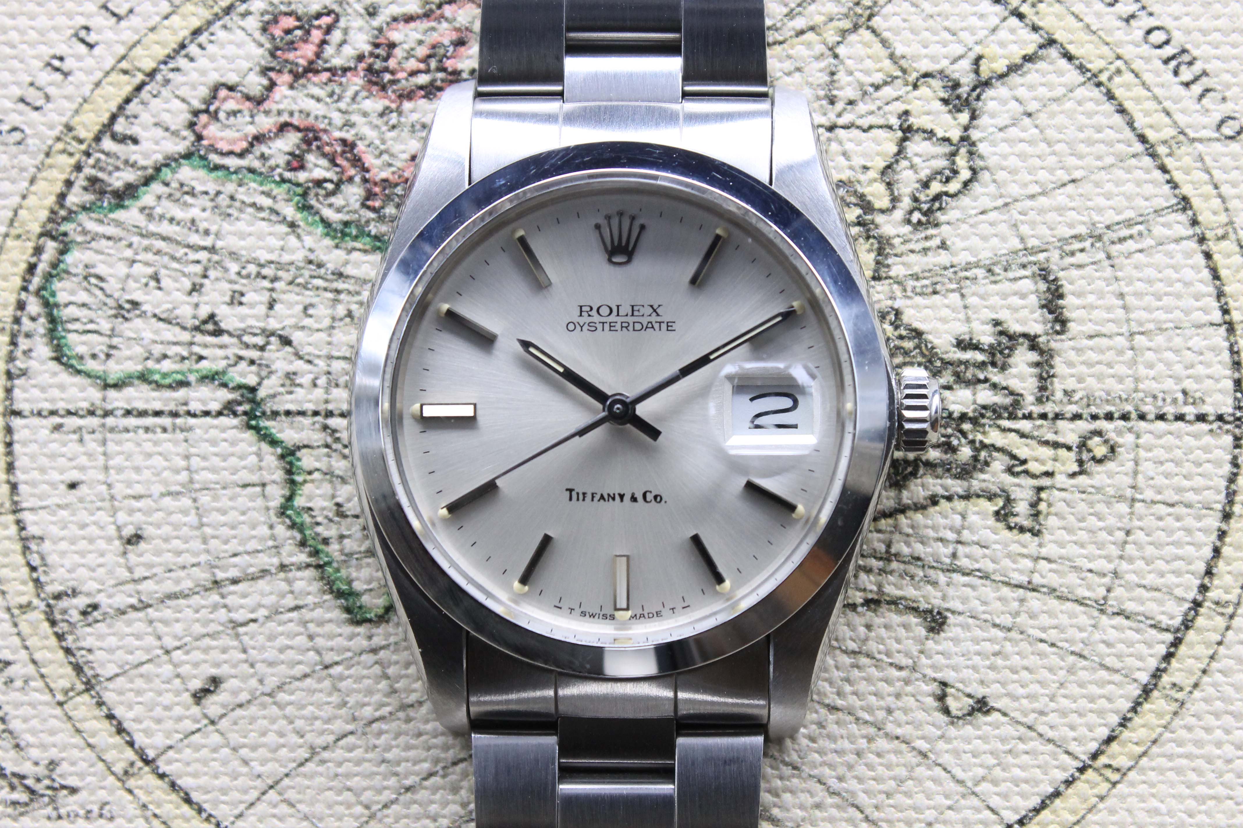 1984 Rolex Oyster Precision Date Tiffany & Co. NOS Ref. 6694