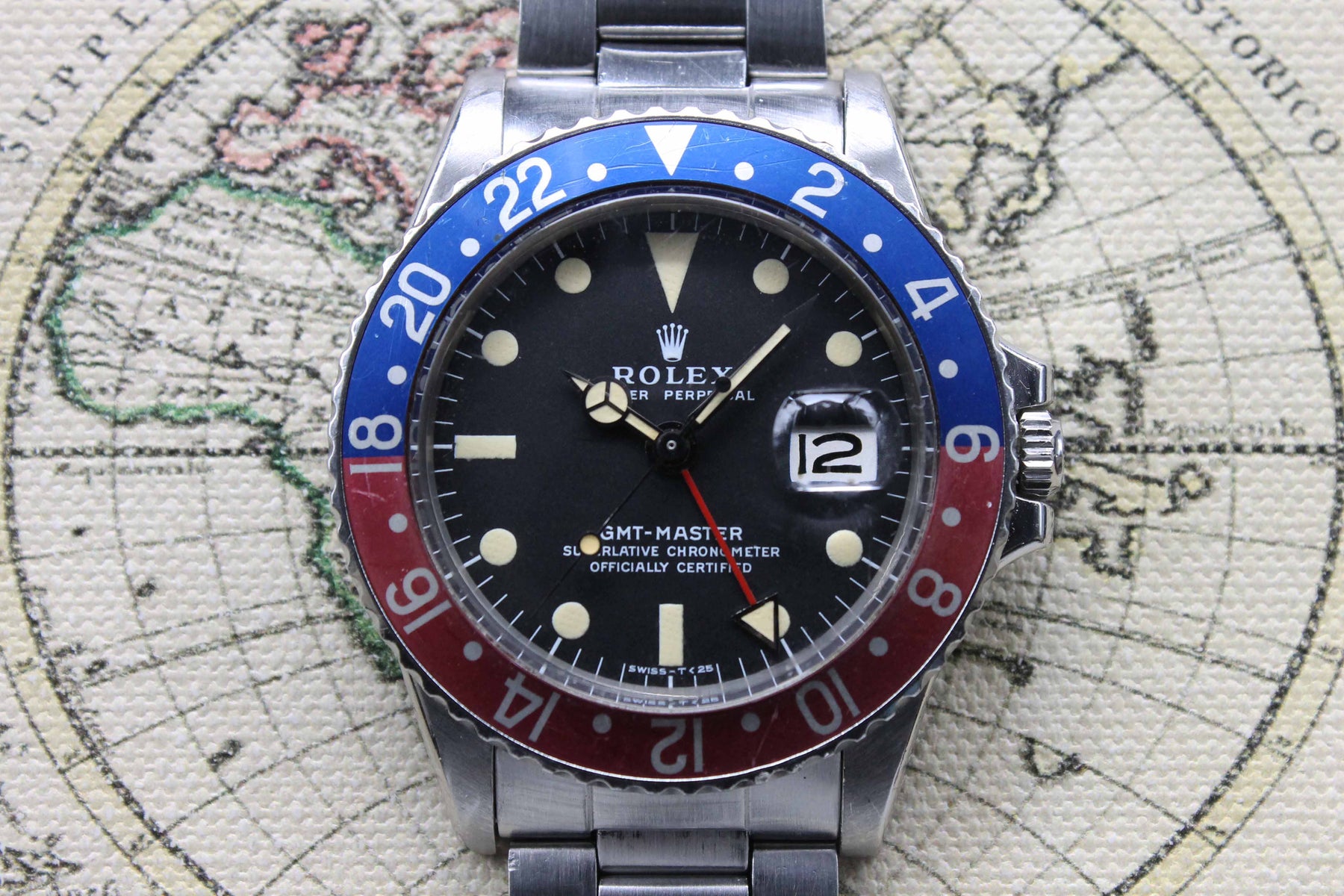 1972 Rolex GMT Master MK2 Dial Ref. 1675