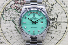 1972 Rolex Day Date Sea Foam Ref. 1803 (with Papers) - Price on Request