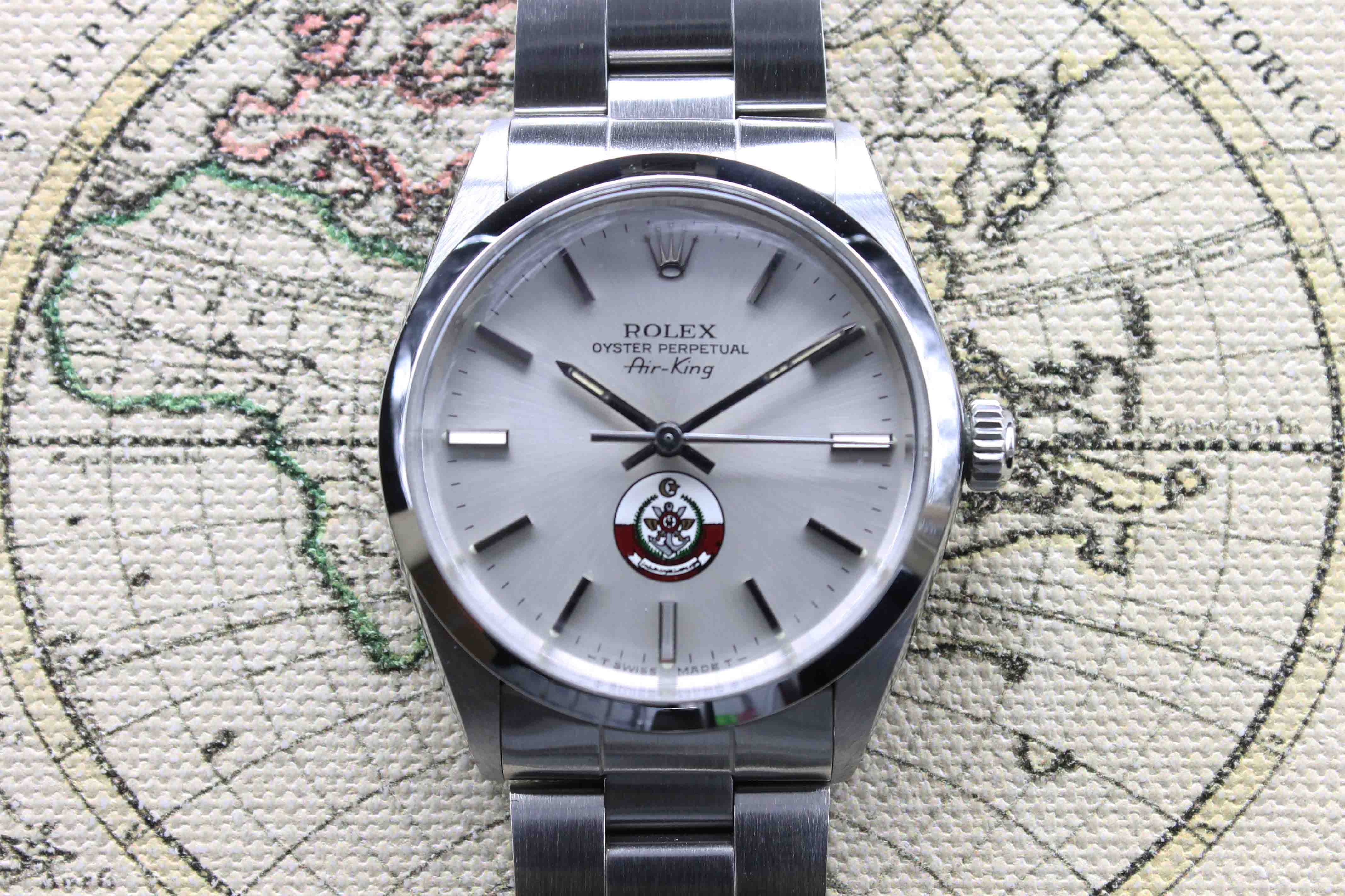 1982 Rolex Air King 'Qatar Armed Forces' Ref. 5500