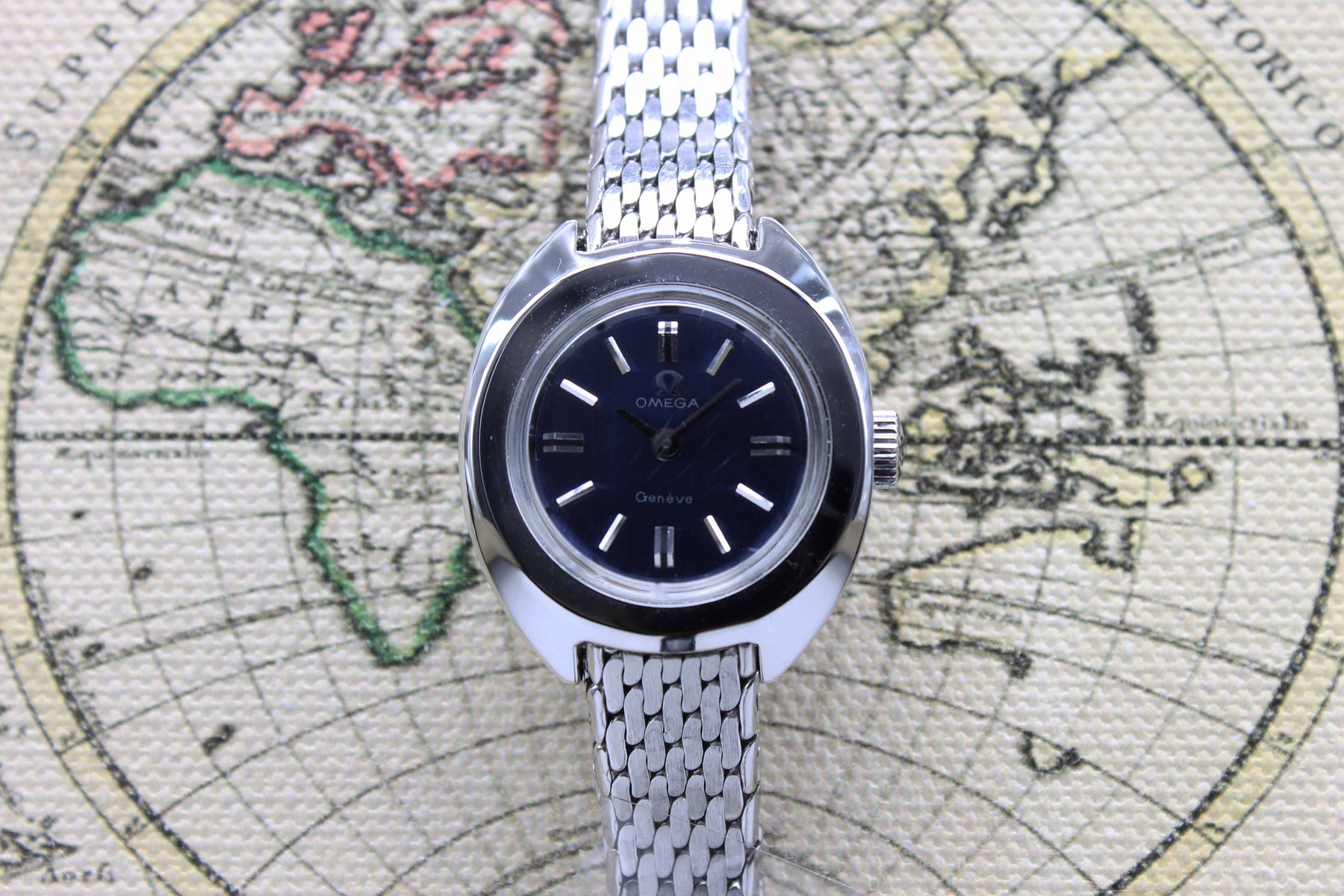 1970 Omega Bracelet Watch Ladies Ref. 5321 ST-515721
