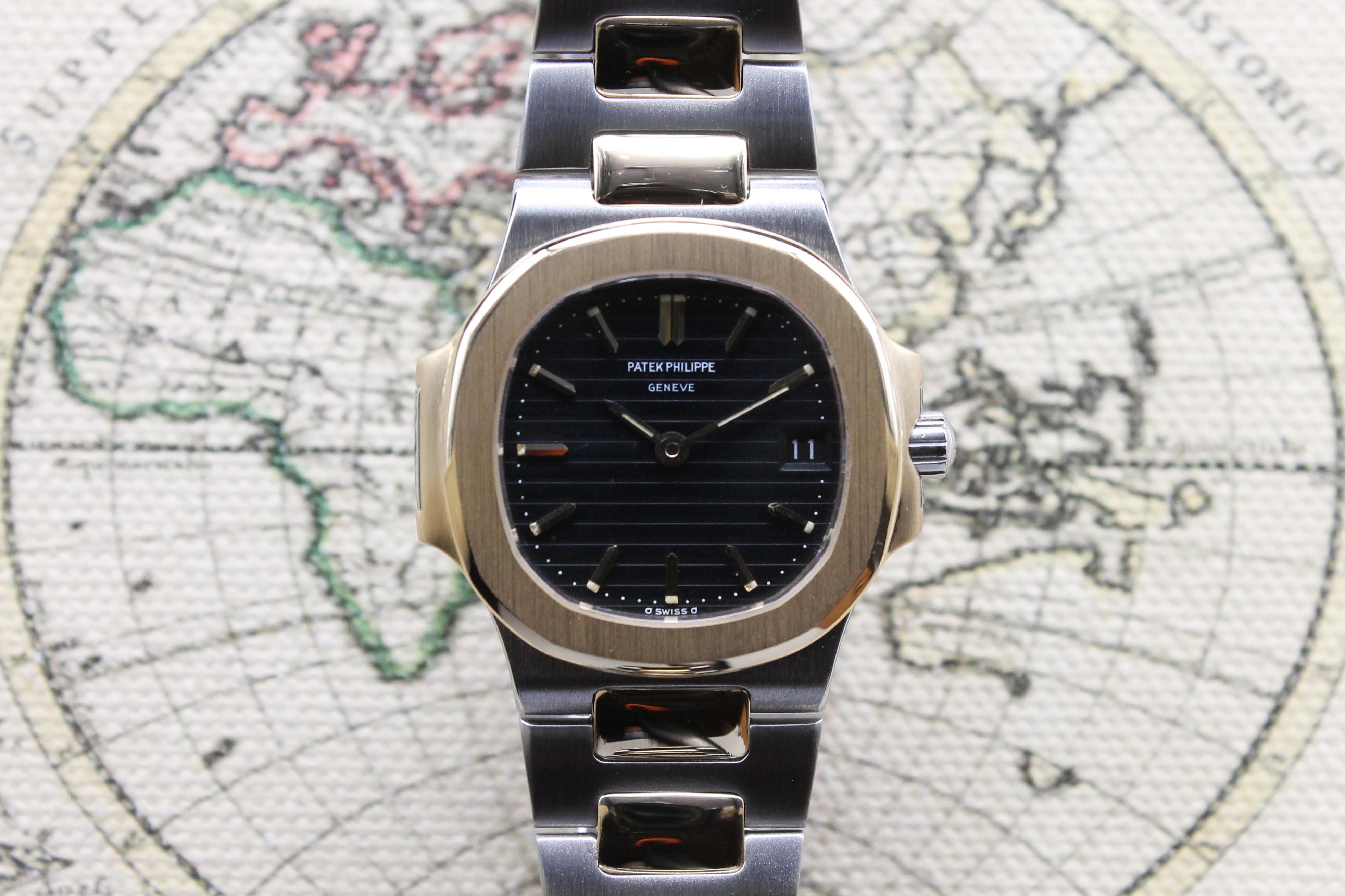 1981 Patek Philippe Nautilus Ladies St/G Ref. 4700 (with Orig. Certificate & Extract from Archives)