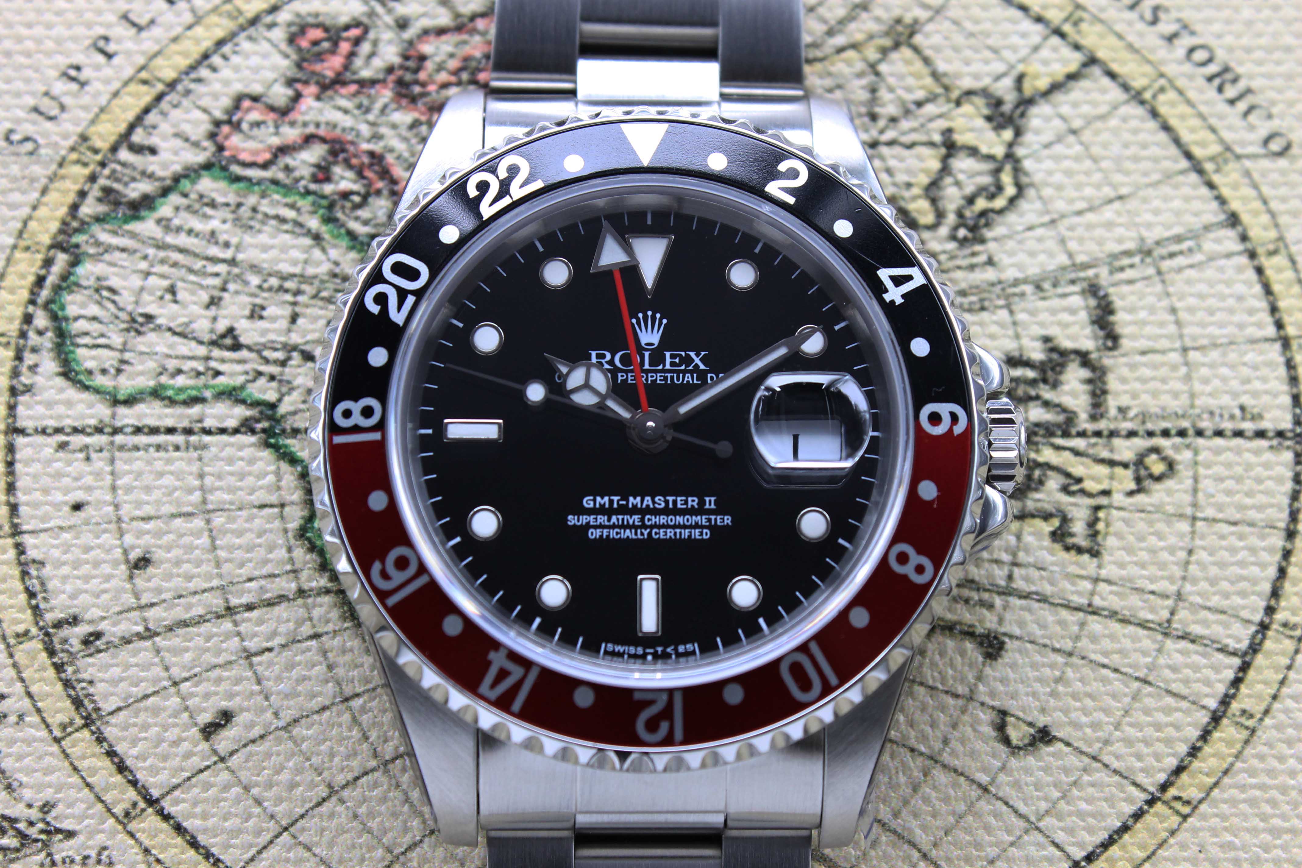 Rolex GMT Master II Coke Ref. 16710 Year 1994 (Full Set)