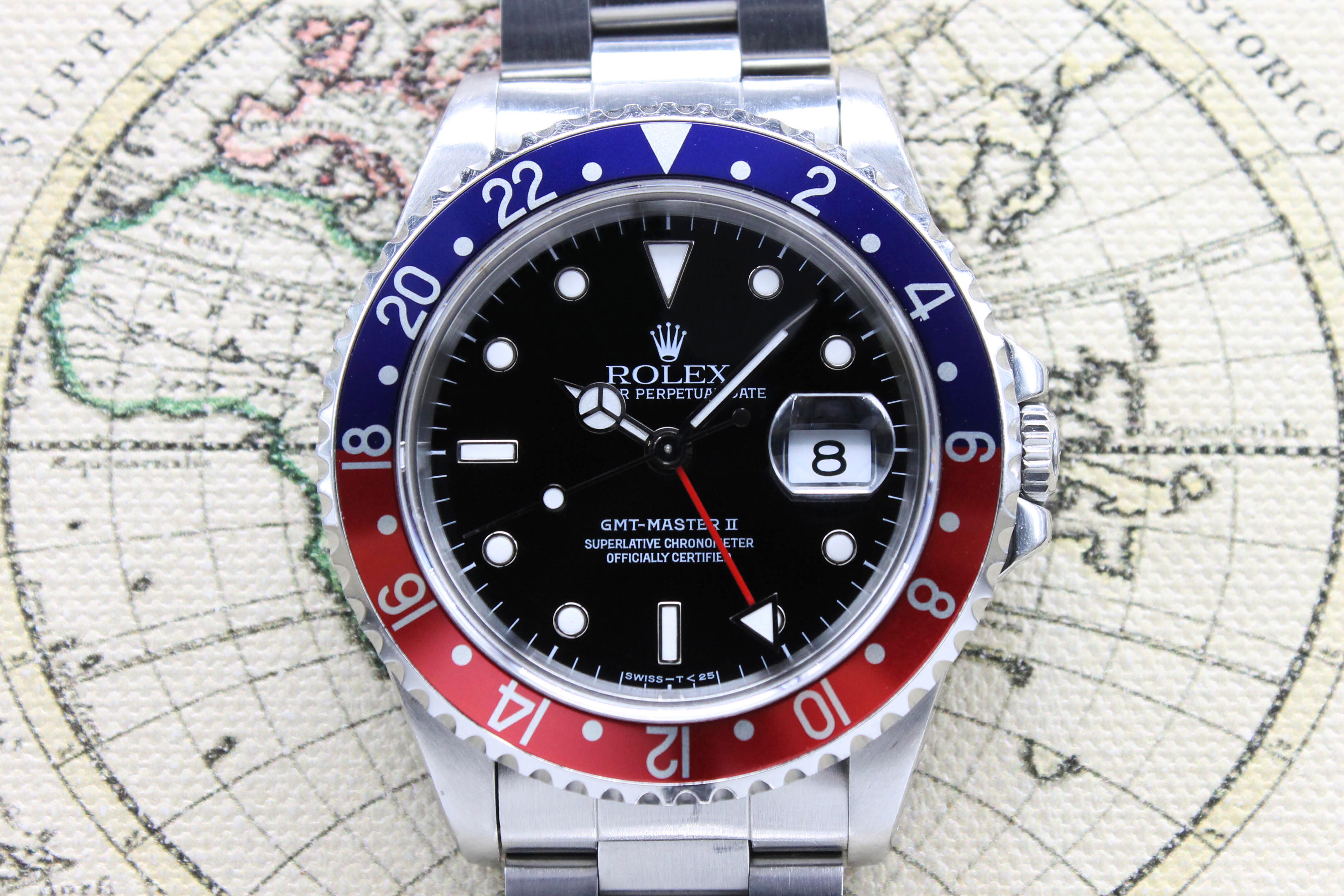 1993 Rolex GMT Master II Ref. 16710 (with Papers)